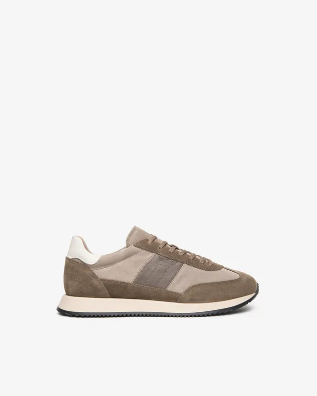 Nero Giardini Sneakers Baskets Cuir Homme Daim