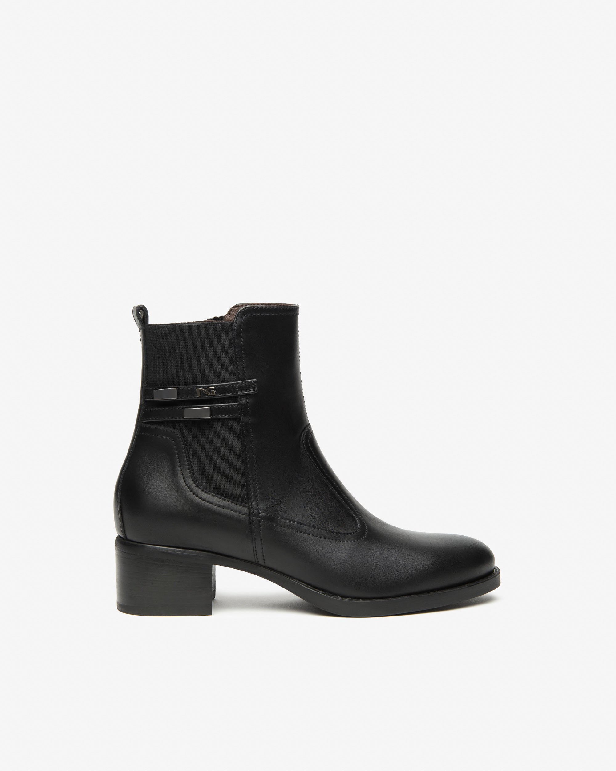 Nero Giardini Ankle Boots bottines cuir tissu femme 38