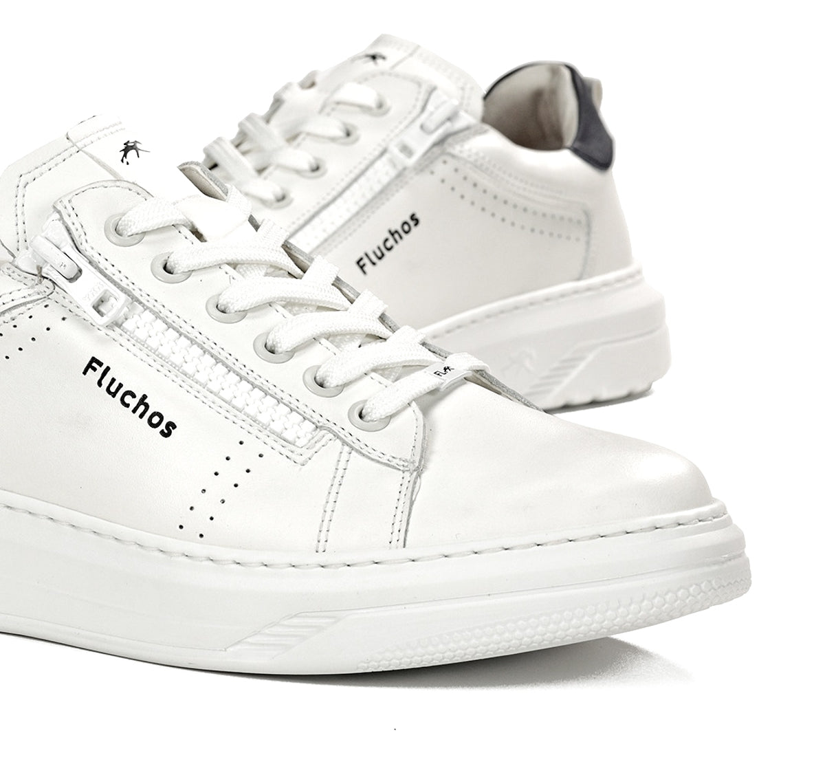 Fluchos Boston F1965 baskets blanc homme légères