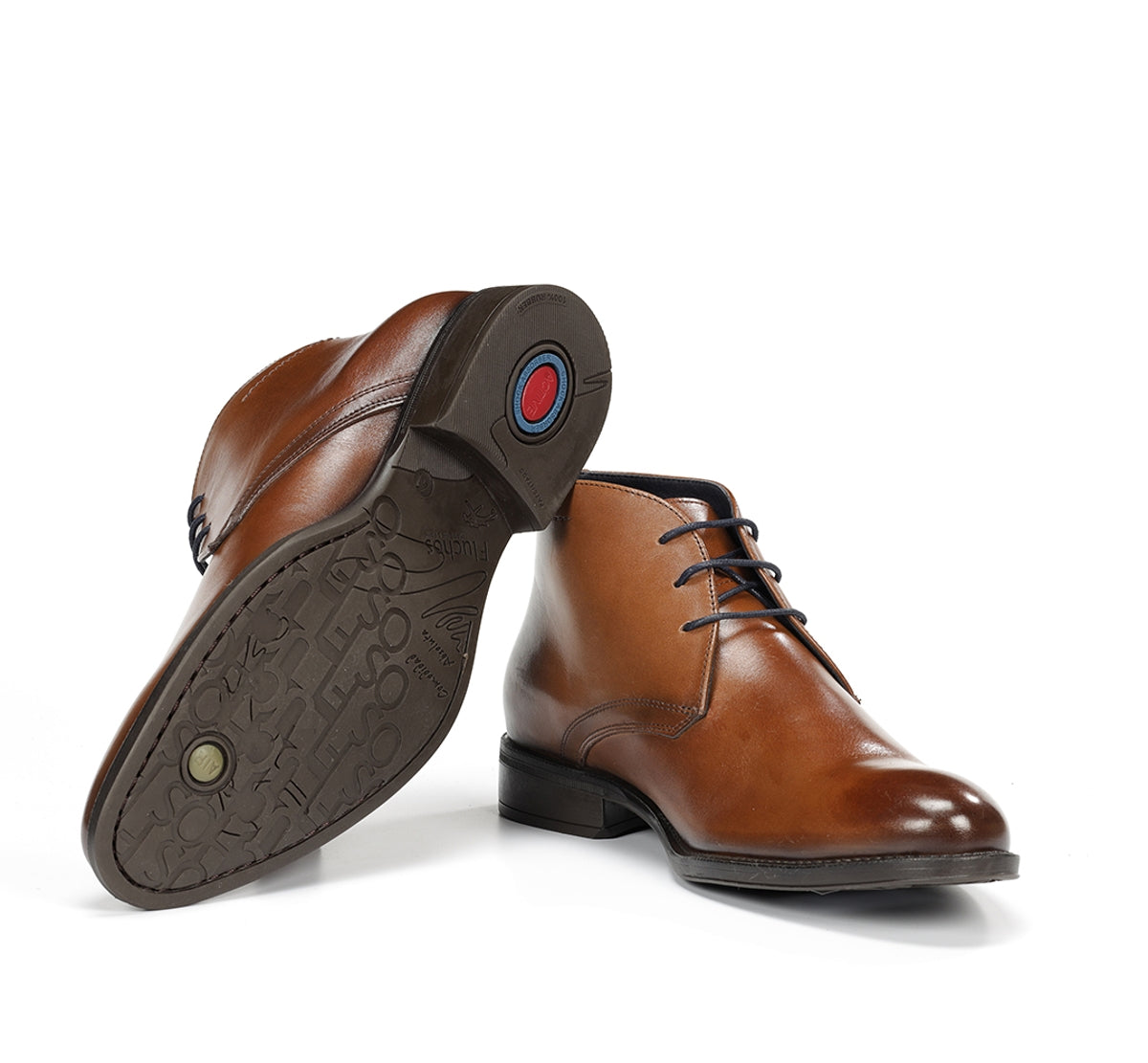 Fluchos Heracles 8415 bottines homme marron cuir