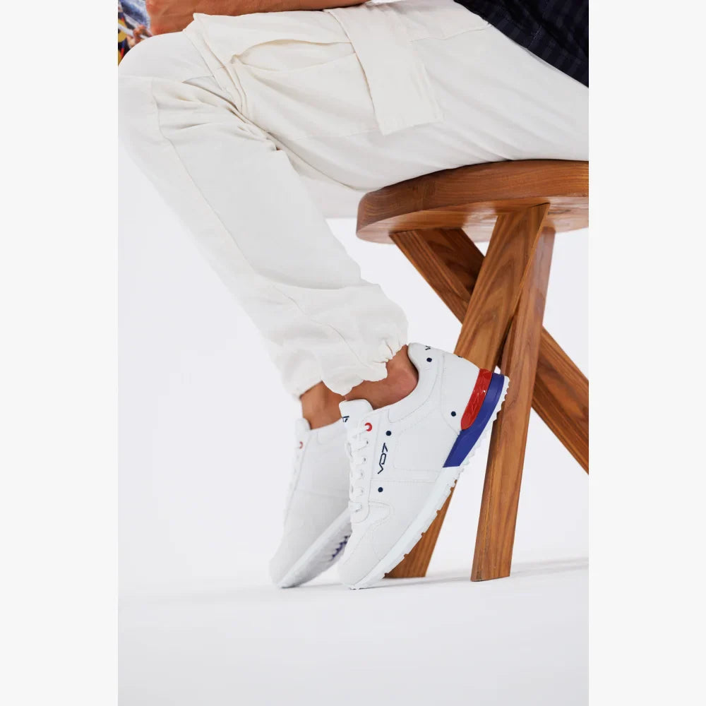 VO7 Milan 10 W sneakers homme blanches tricolore