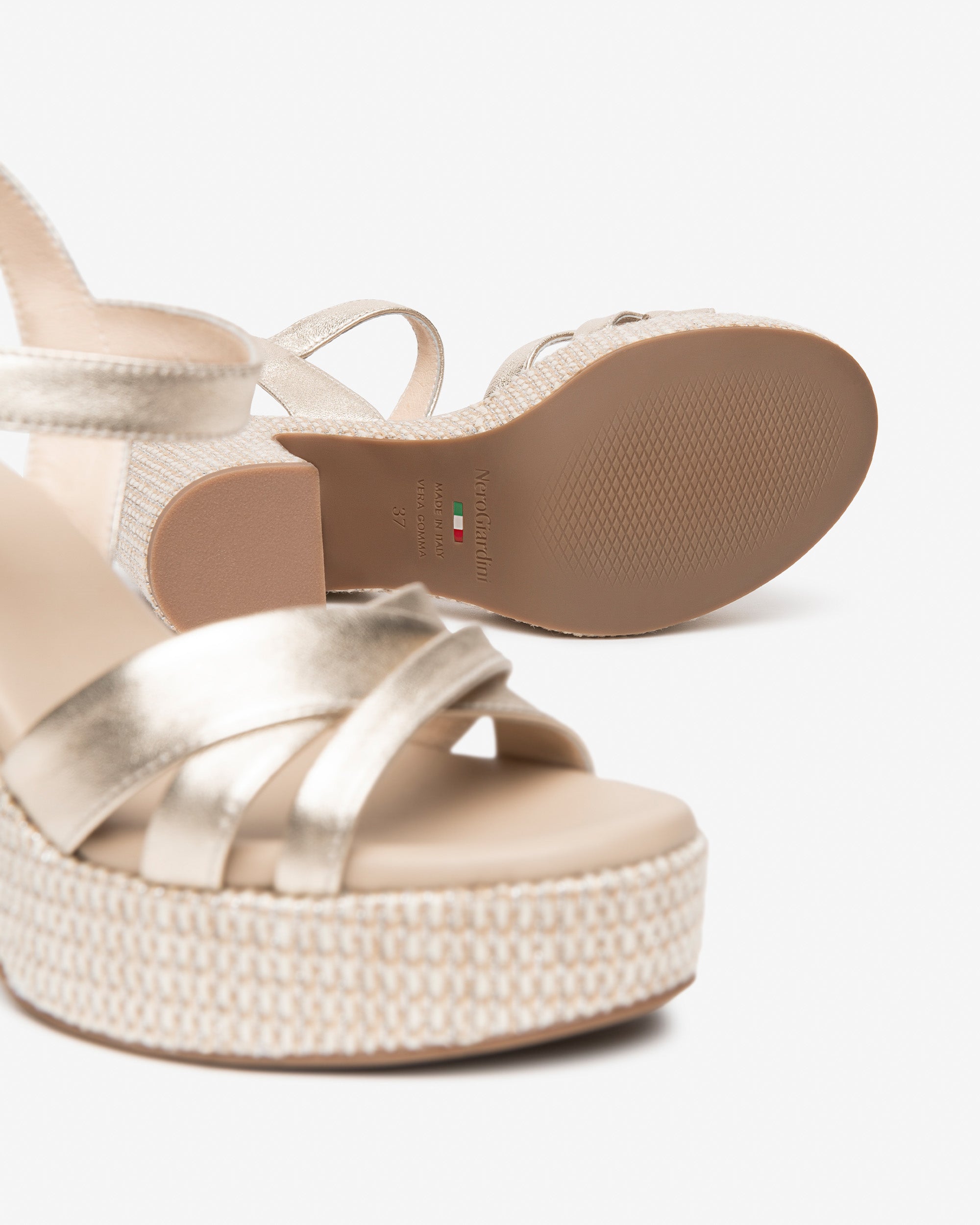 Nero Giardini Sandals sandales cuir femme été