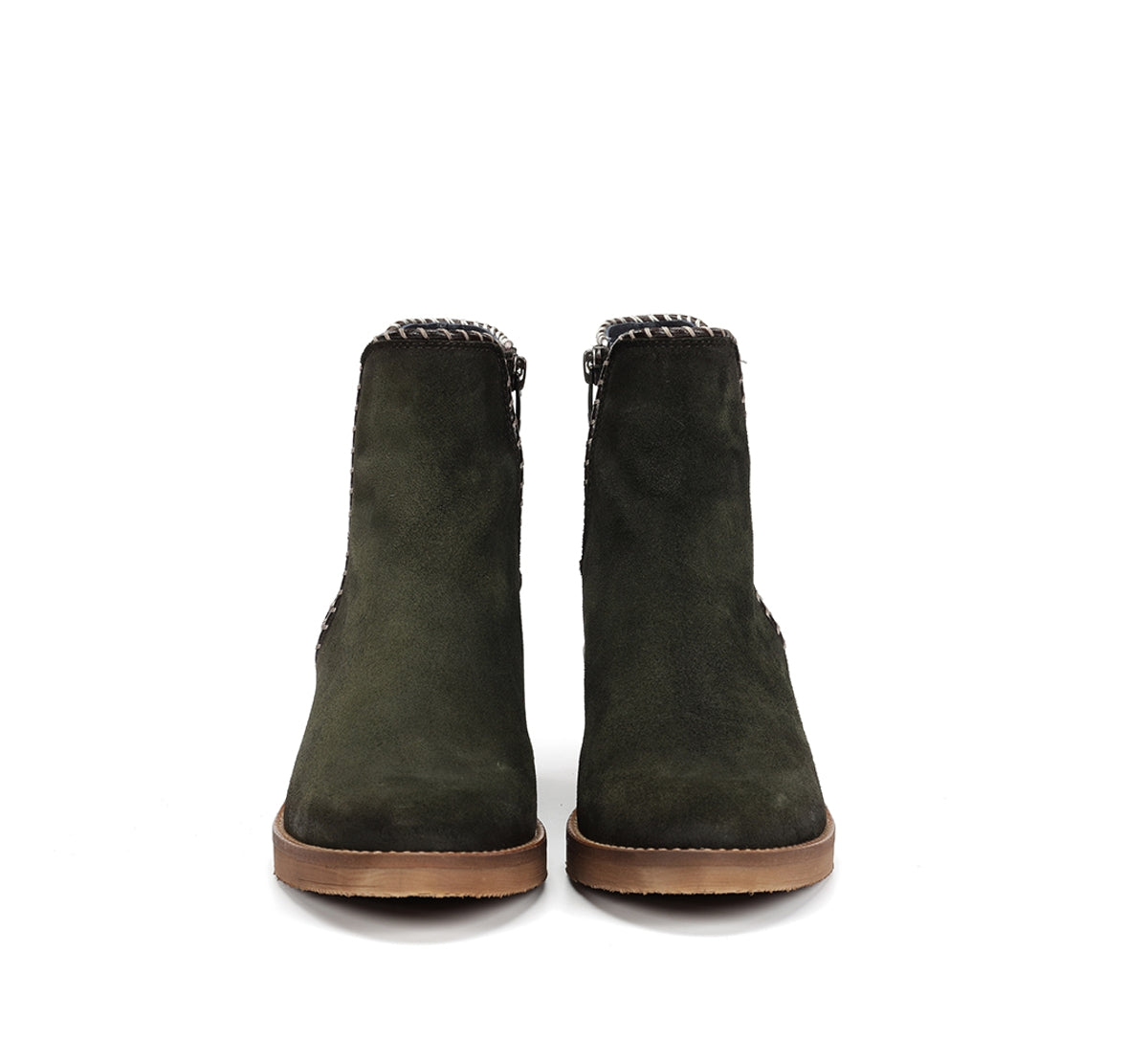 Dorking by Fluchos Layla D9545 bottine verte talon bas