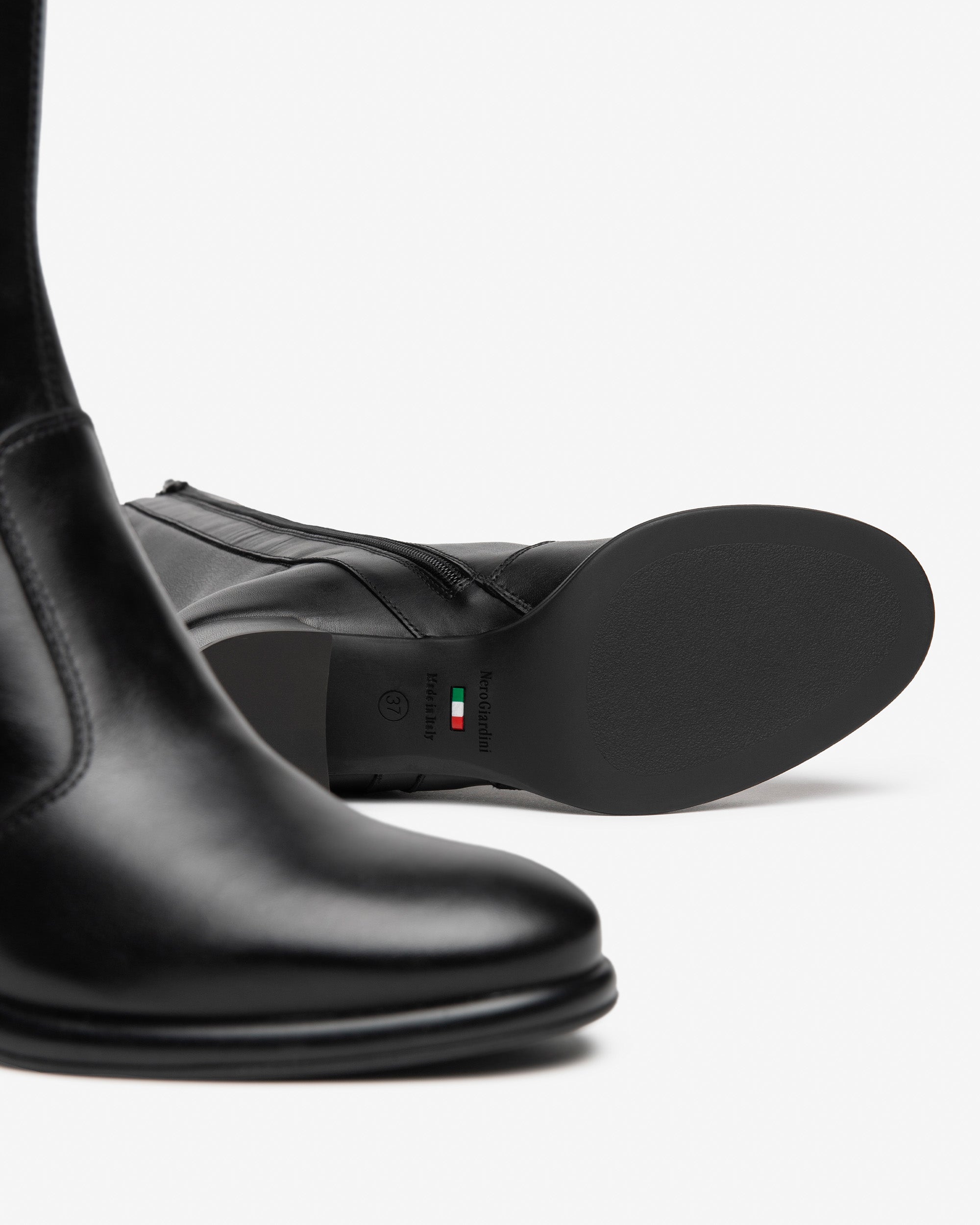 Nero Giardini Boots bottes cuir femme talon 60