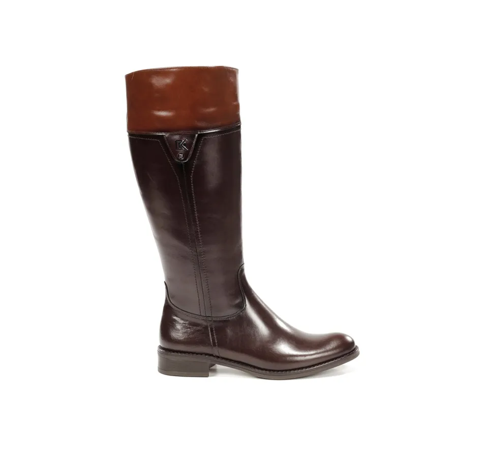 Dorking Tierra D9827 botte marron femme cuir