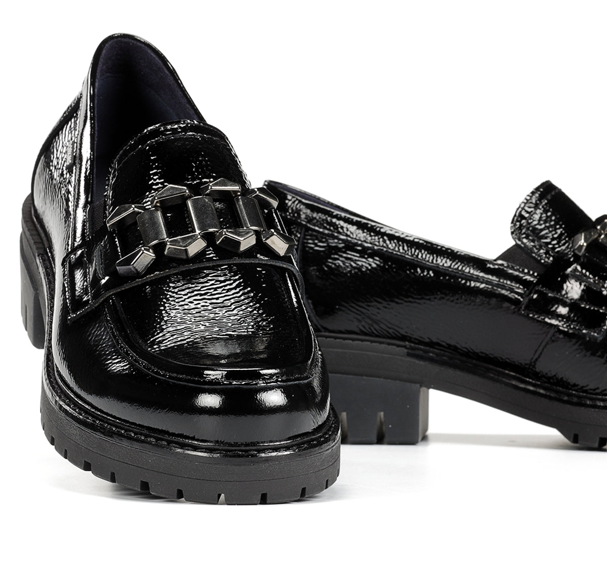 Fluchos Dorking Cady D9578 mocassin noir femme