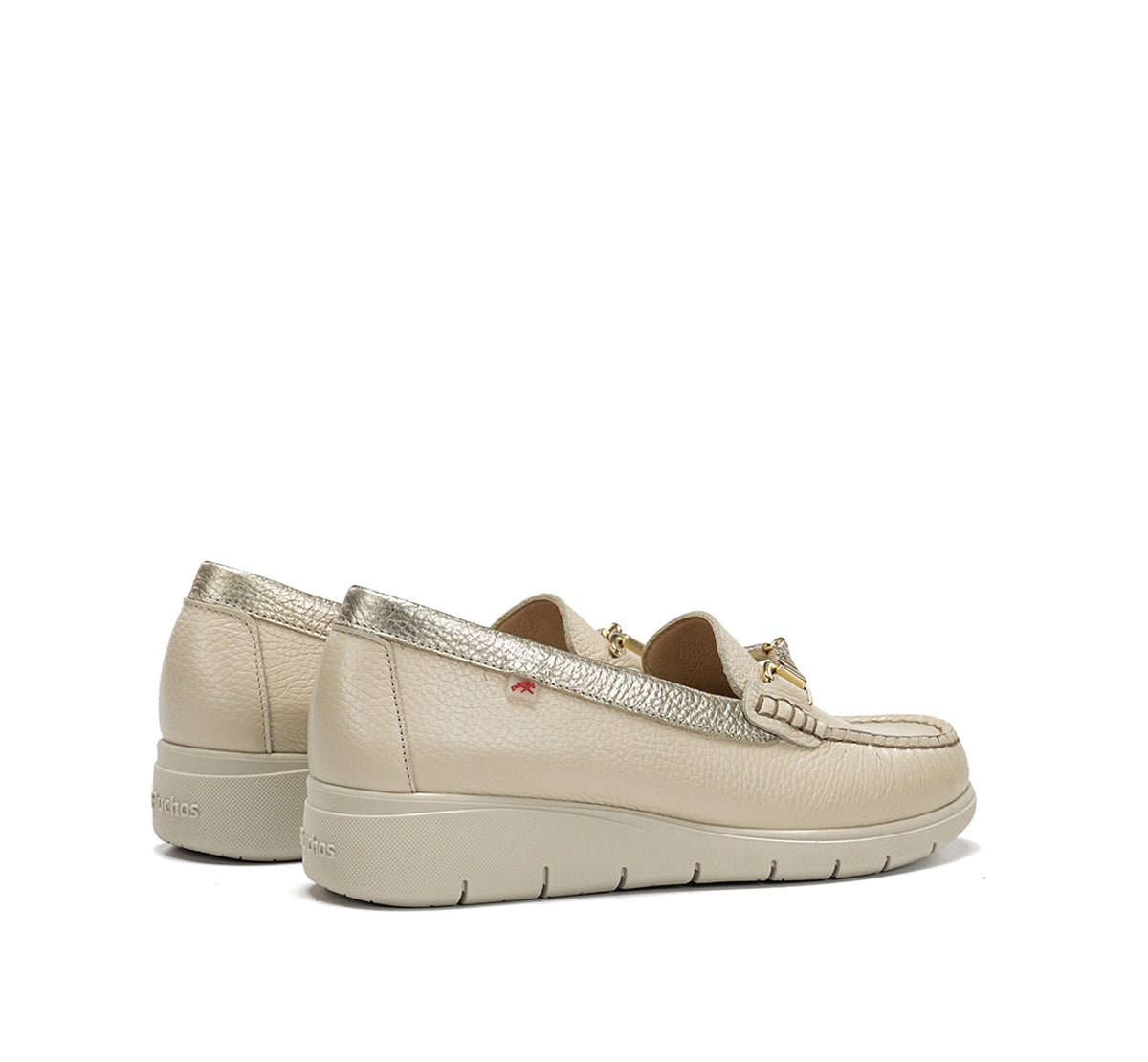 Fluchos Fluvia F2421 mocassins femme taupe cuir