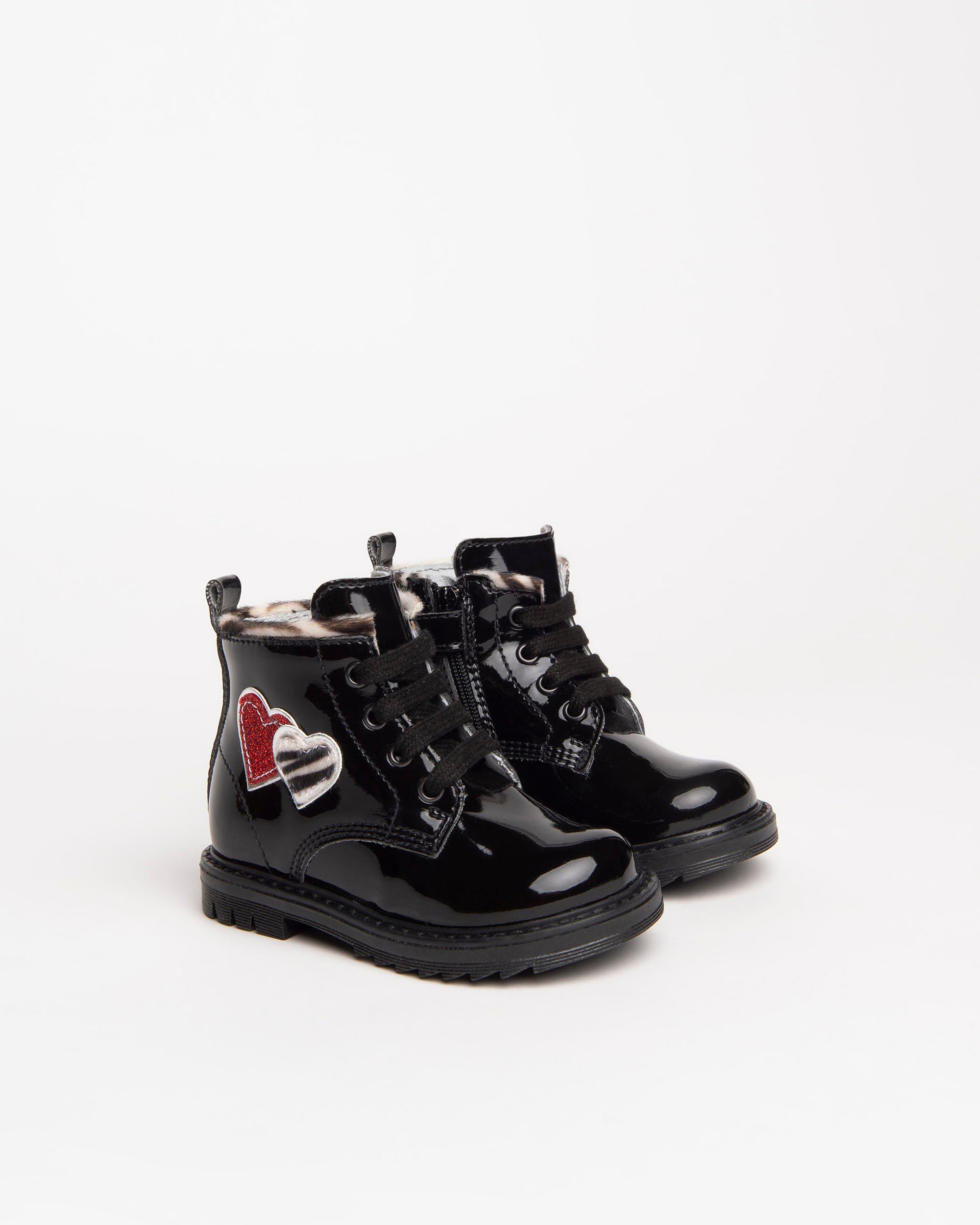 Nero Giardini Ankle Boots bottines fille cœurs zip