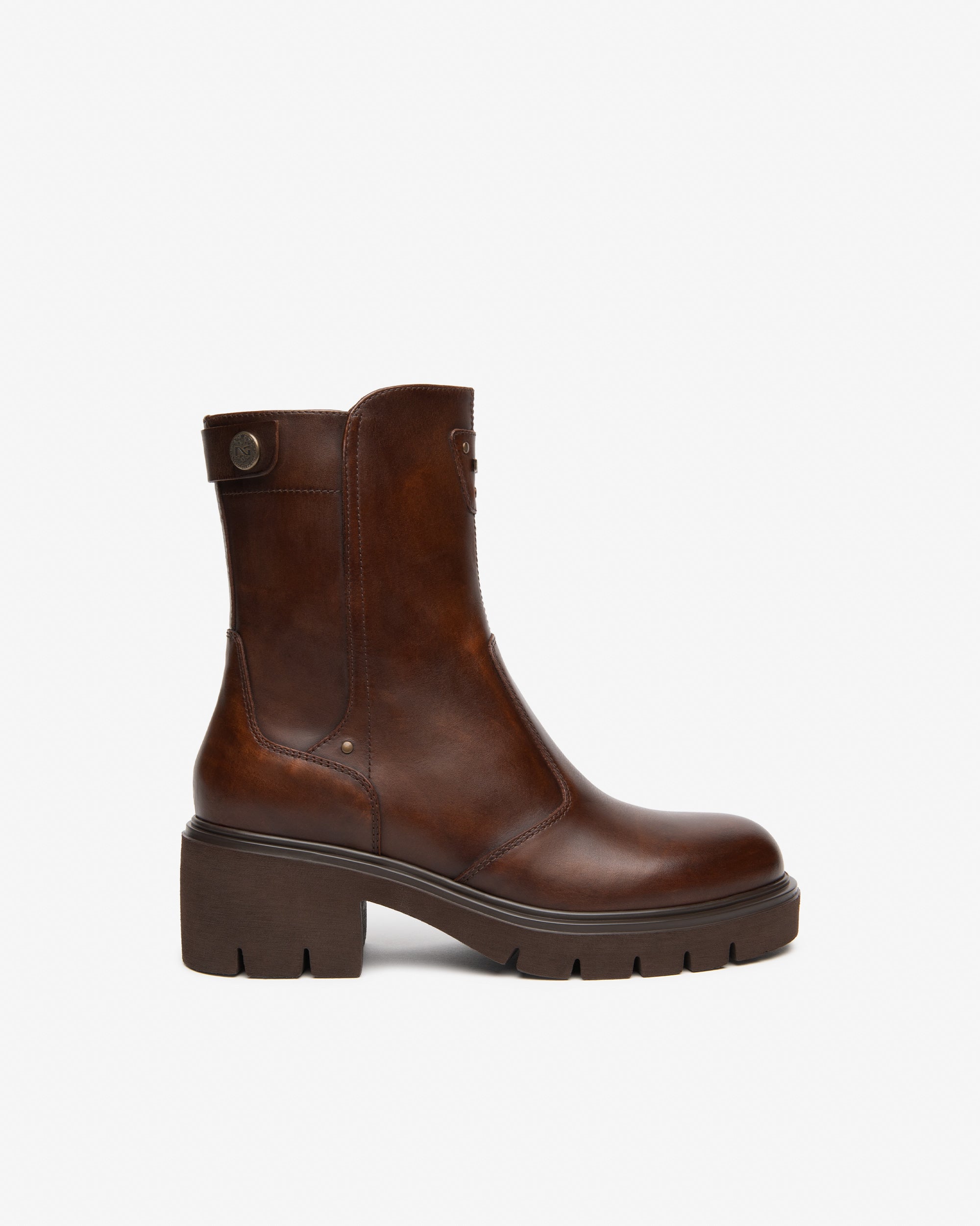 Nero Giardini Boots bottines cuir femme talon 60