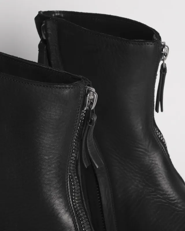 Premiata 015 boots cuir double zip