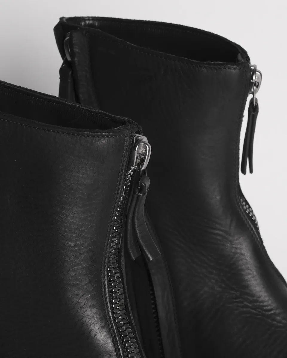 Premiata 015 boots cuir double zip