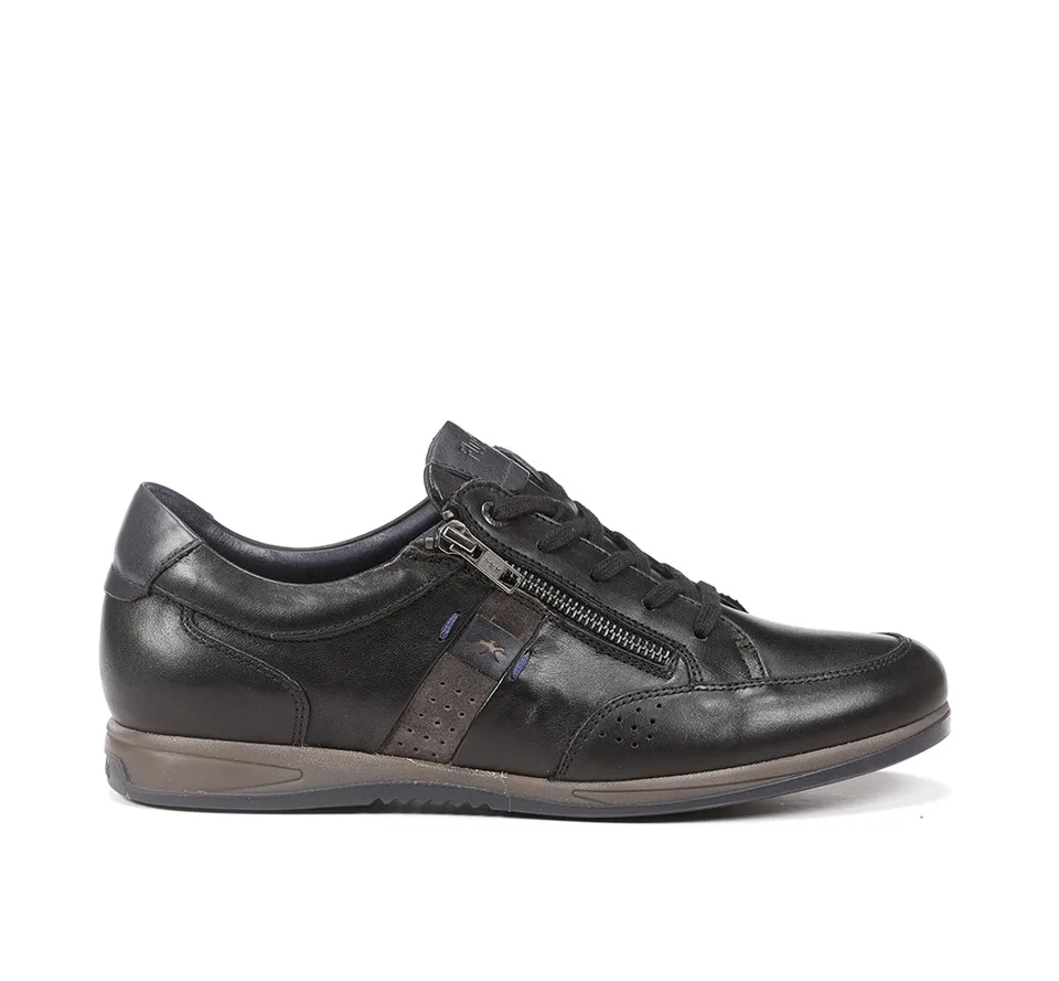 Fluchos Daniel F1280 derbies homme noirs cuir lacets