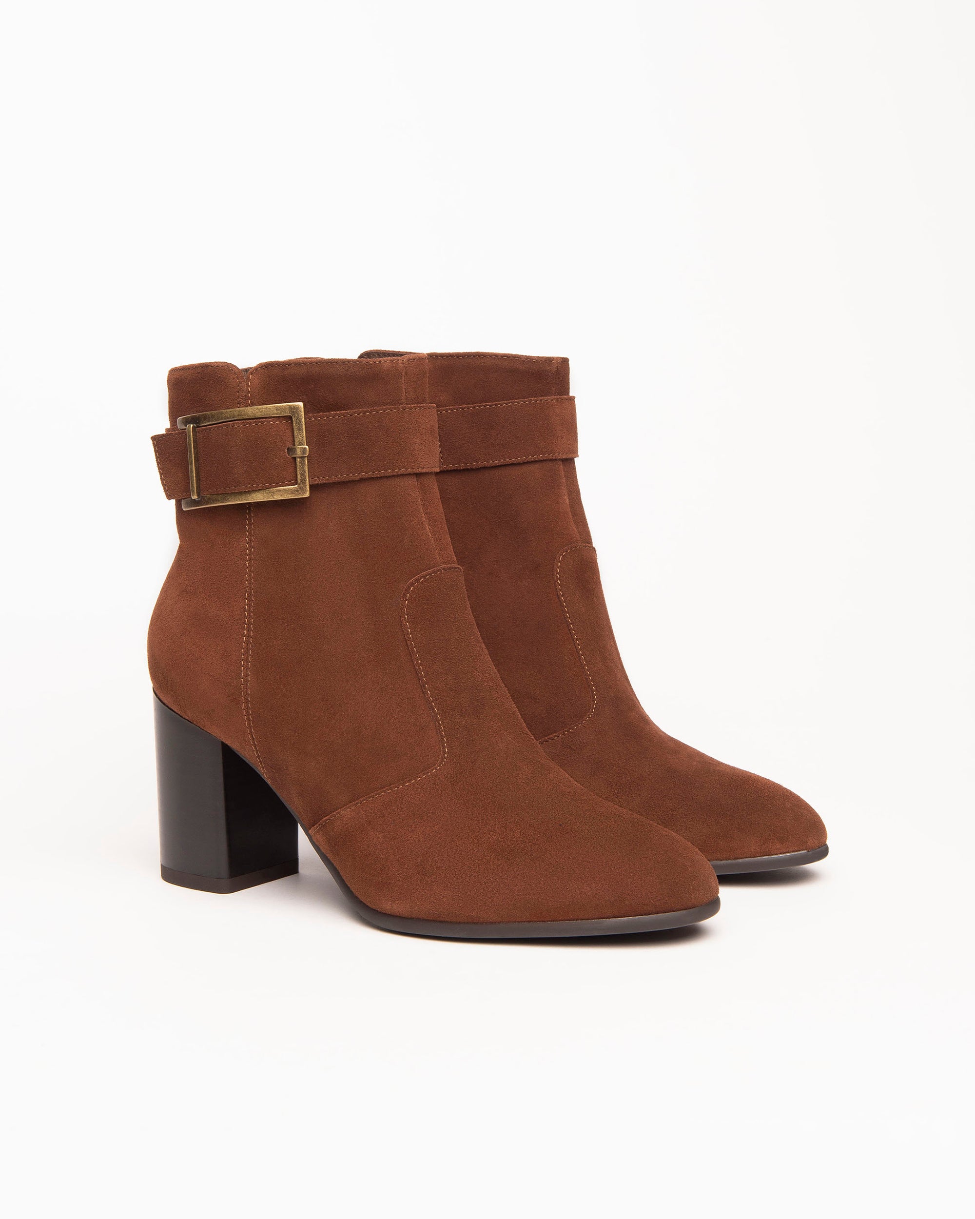 Nero Giardini Ankle Boots bottines daim boucle 7,5 cm