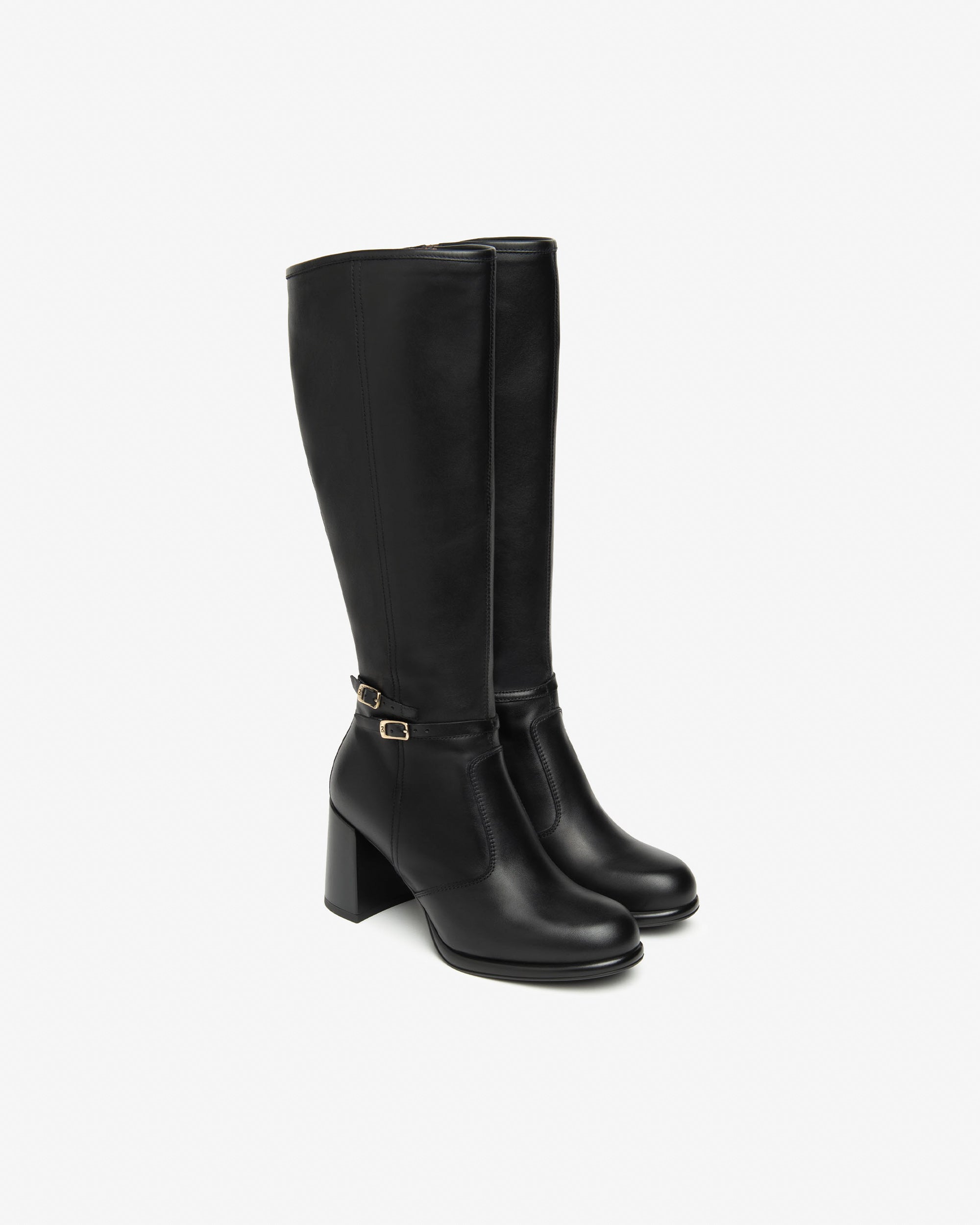 Nero Giardini Boots Bottes Cuir Femme Confort