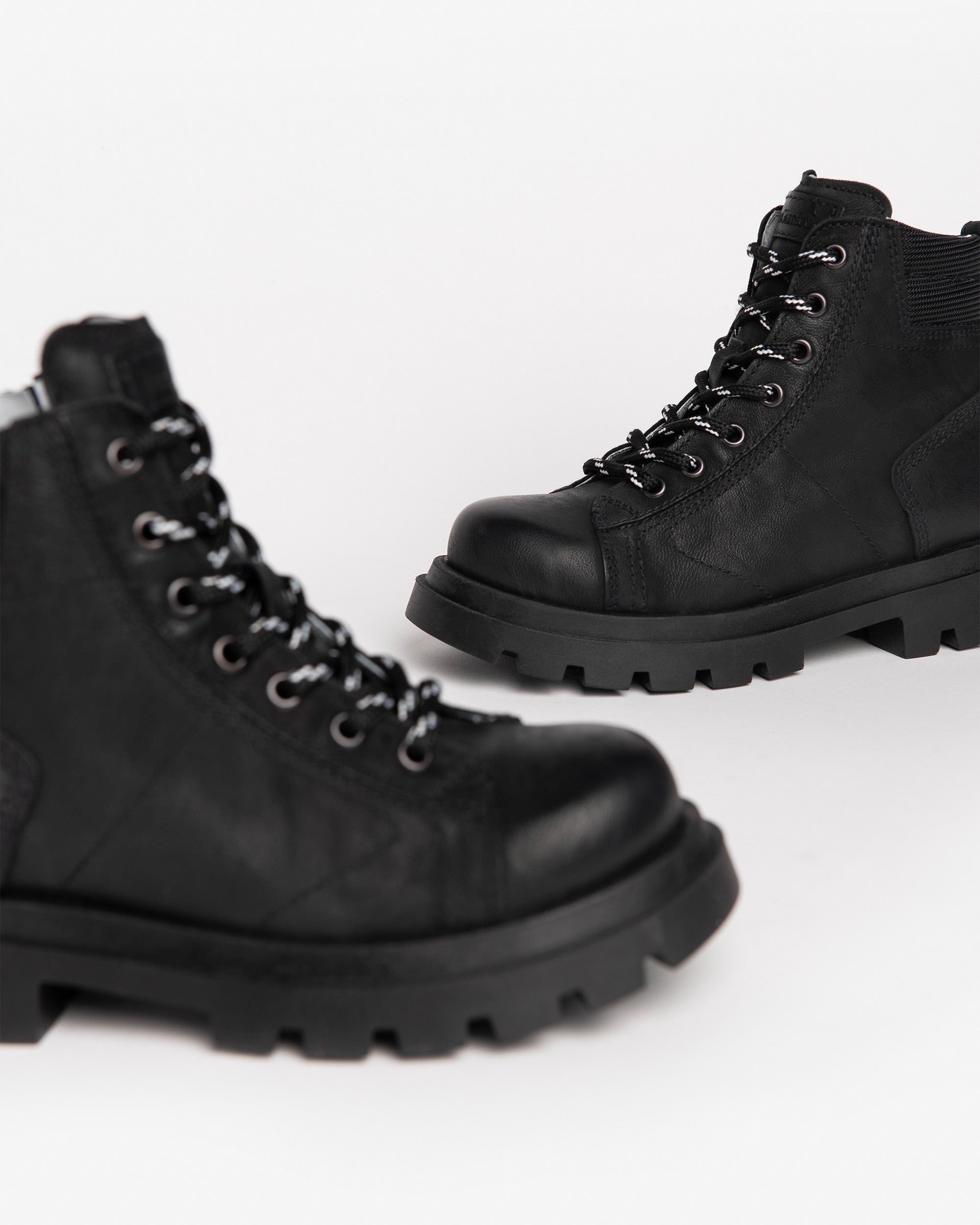 Nero Giardini Combat Boots rangers cuir garçon DryGo