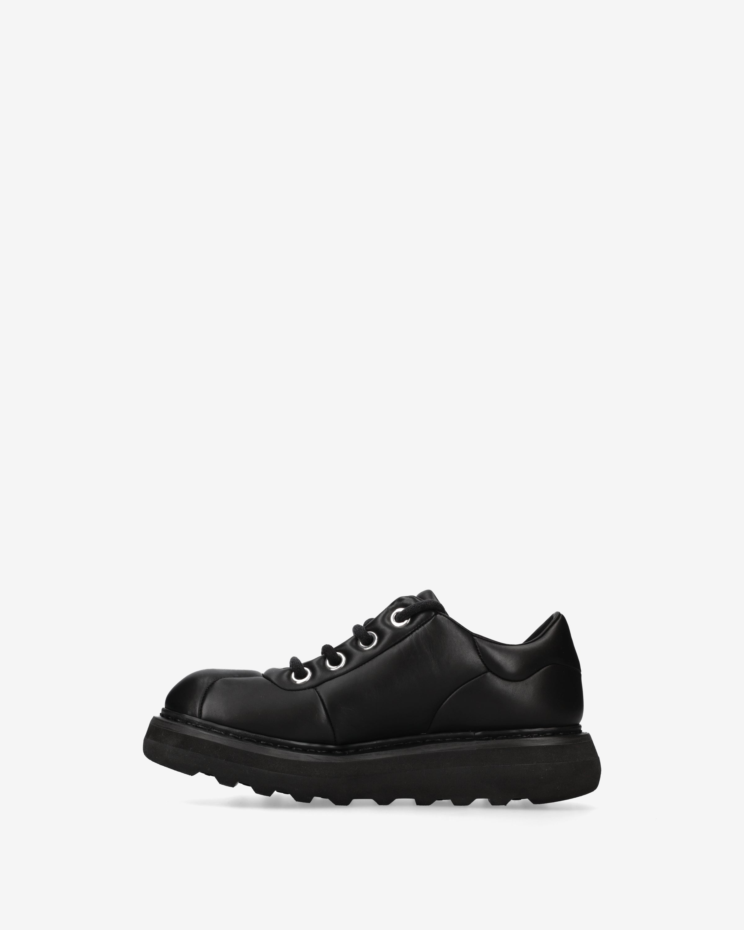Premiata Sneakers Derby Cuir Noir Vibram Homme