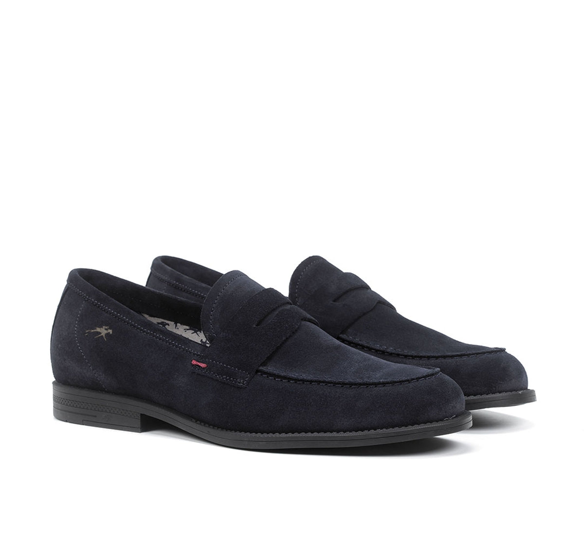 Fluchos Henri F0824 mocassins bleu homme cuir