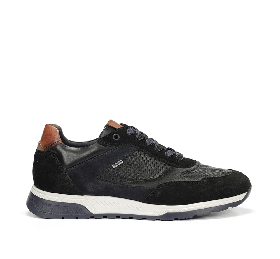 Fluchos Deportivos Louis F1959 Baskets Noir Cuir