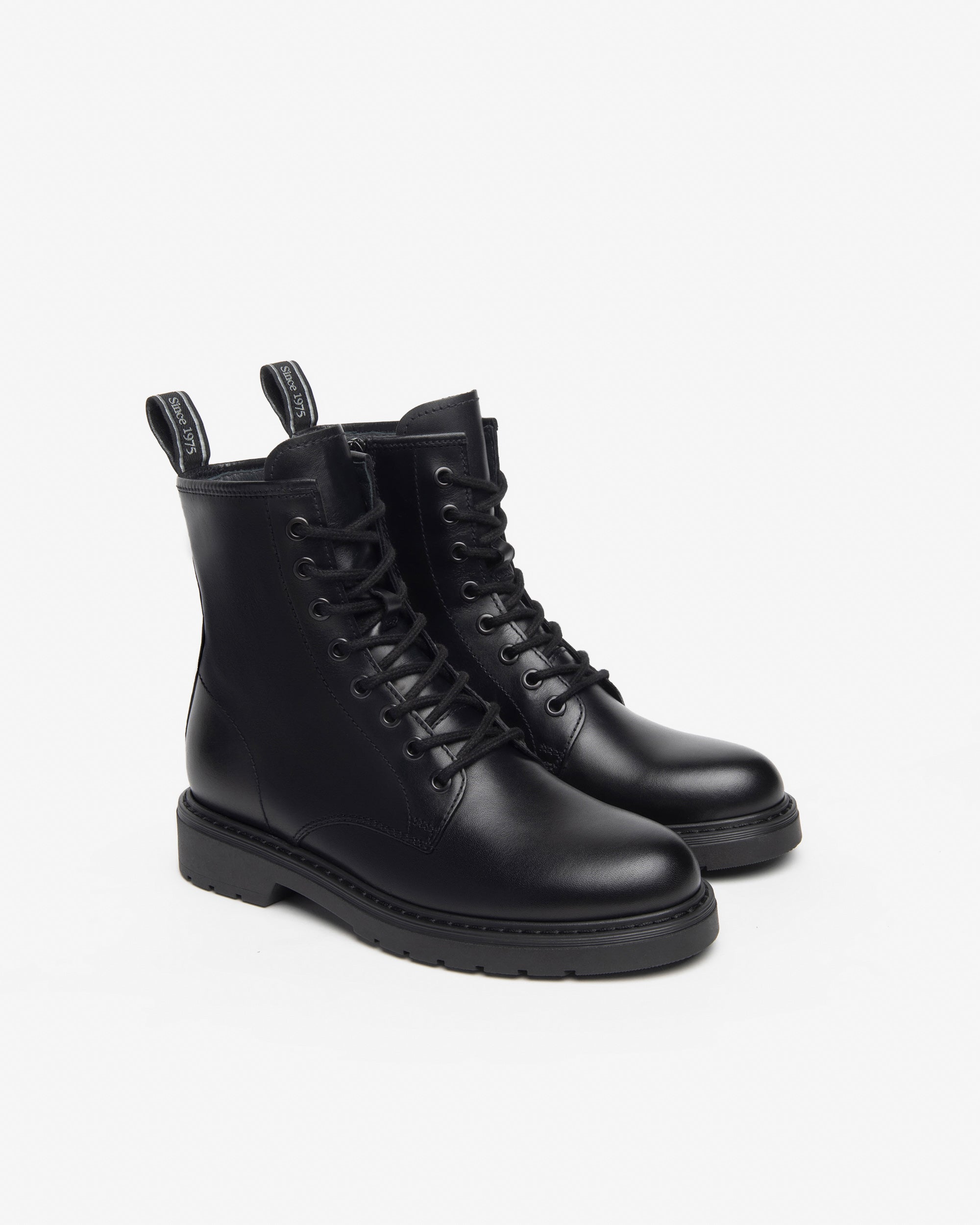 Nero Giardini Rangers femme cuir boots lacets zip