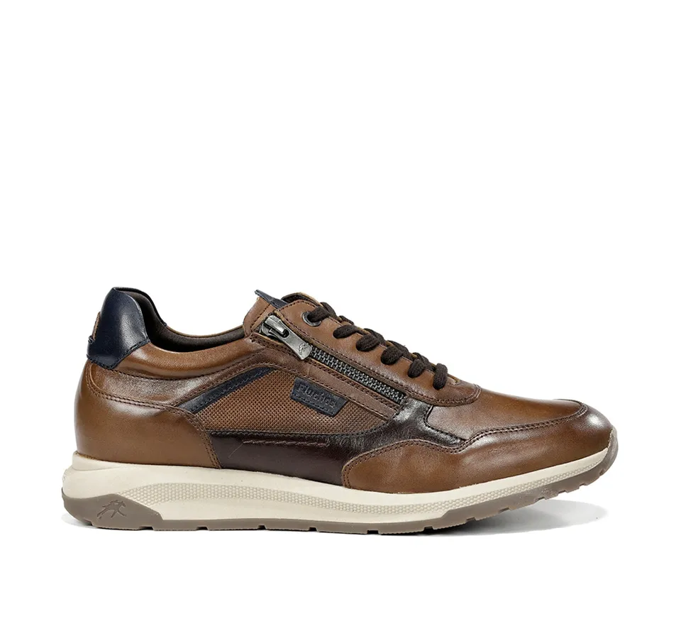 Fluchos Karter F2530 Sneakers Marron Homme Cuir