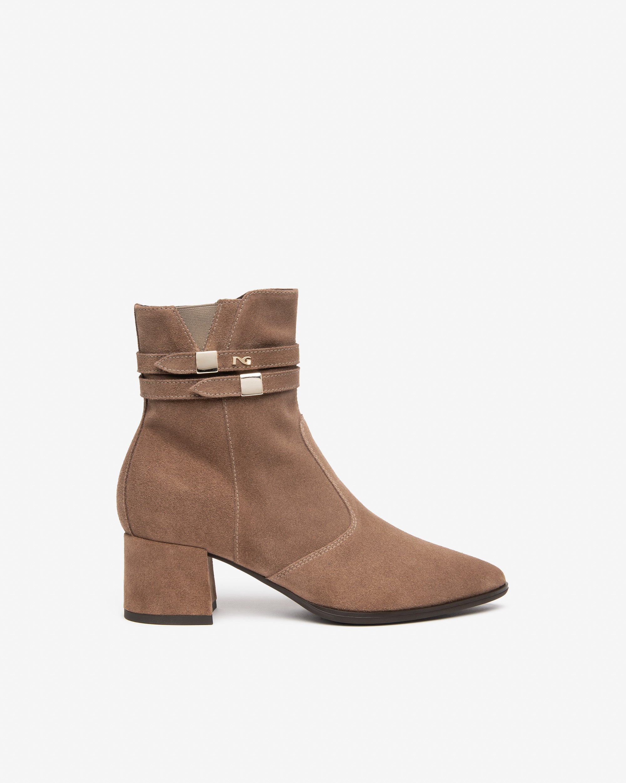 Nero Giardini Ankle Booties bottines daim femme talon 6 cm
