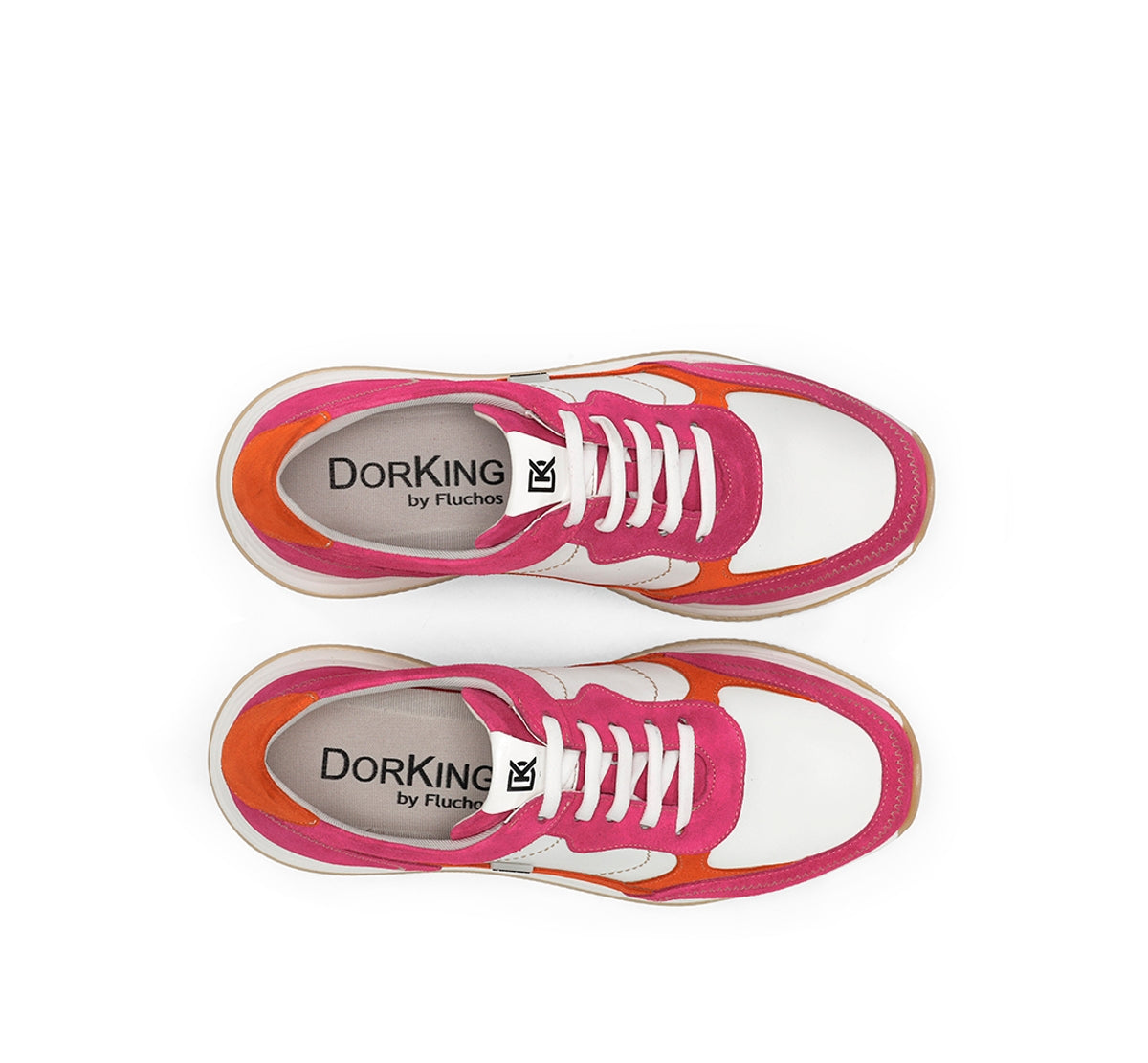 Dorking by Fluchos Draz D9436 baskets rose femme