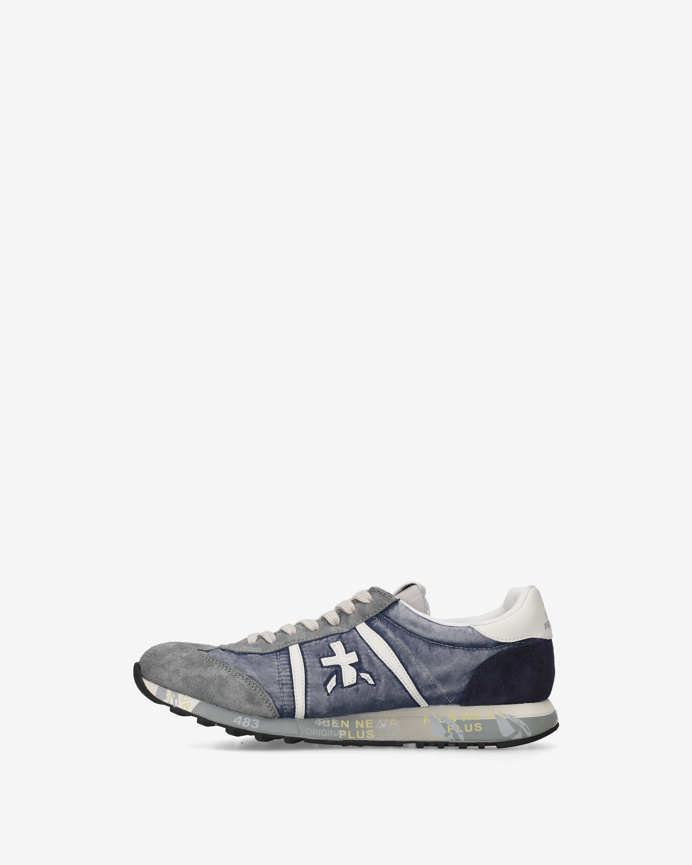 Premiata Lucy 8403 Sneakers Pointure 34 Daim Denim Bleu