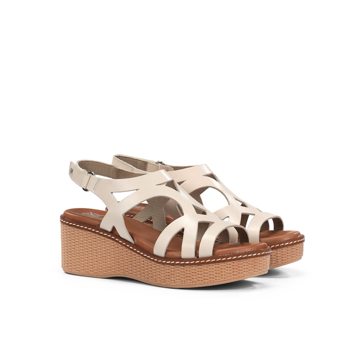 Fluchos Dorking Nido D9451 sandales taupe plateforme