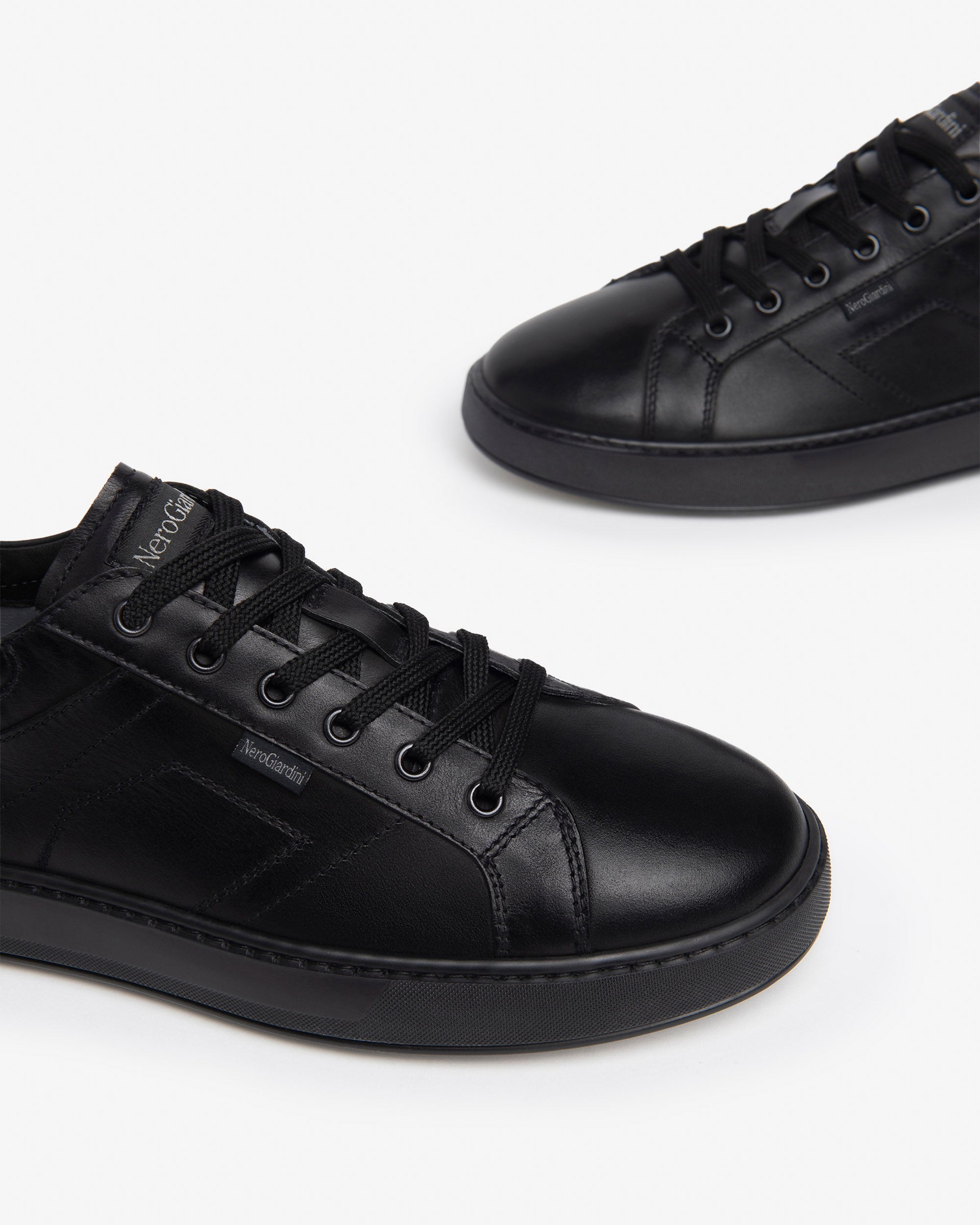 Nero Giardini Sneakers Baskets Cuir Homme Confort Hiver