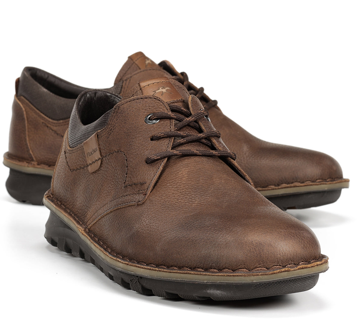Fluchos Alvin F2258 chaussures homme marron à lacets