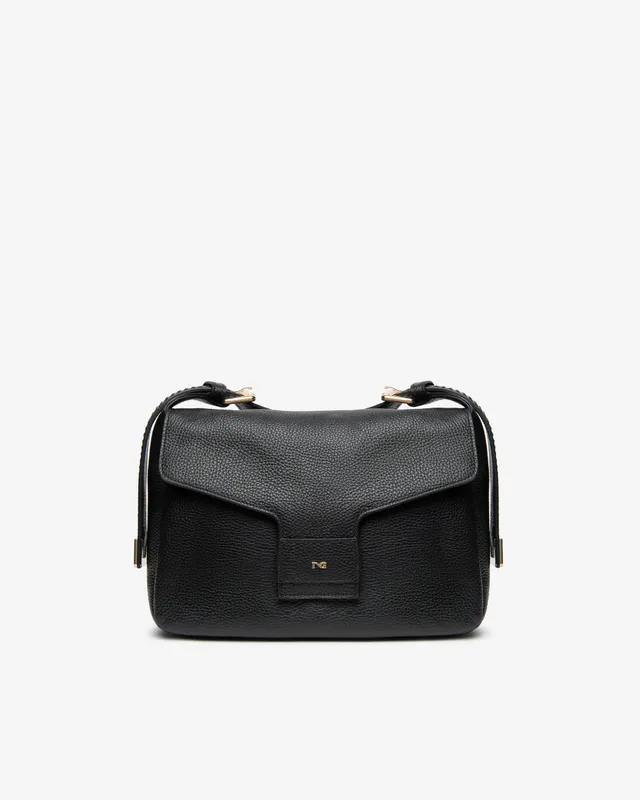 Nero Giardini Bags sac épaule femme cuir boucles dorées