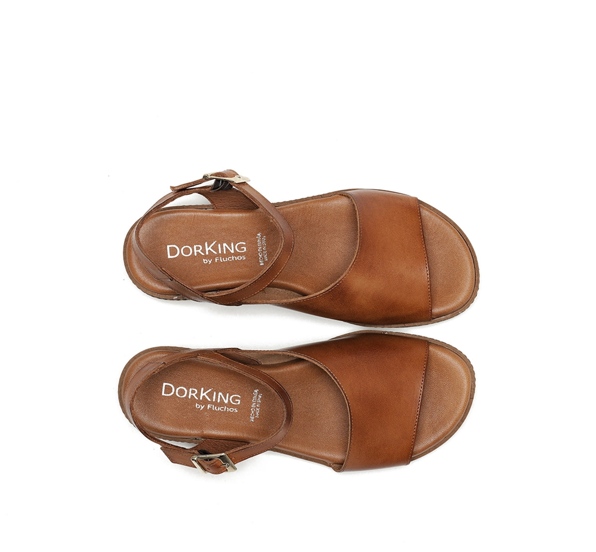 Dorking Espe D8771 sandale femme marron confort