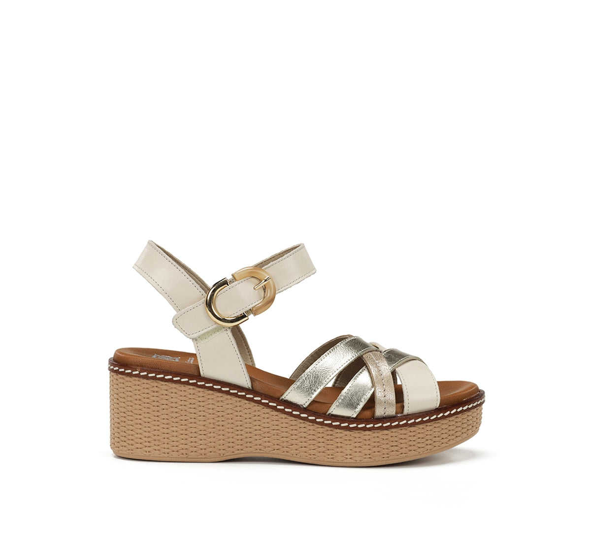 Dorking by Fluchos Nido D9639 sandales femme taupe