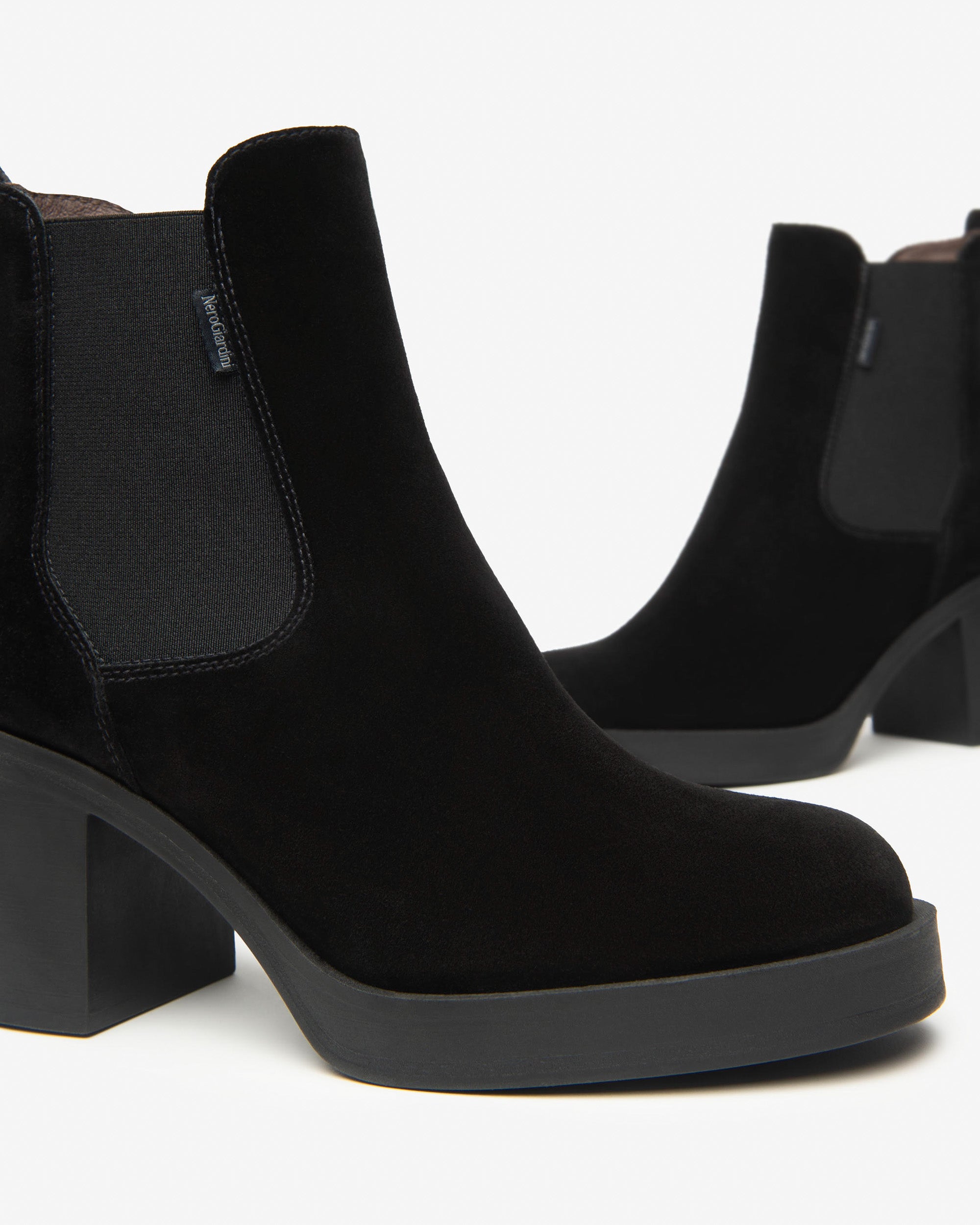Nero Giardini Chelsea Boots boots daim femme hiver