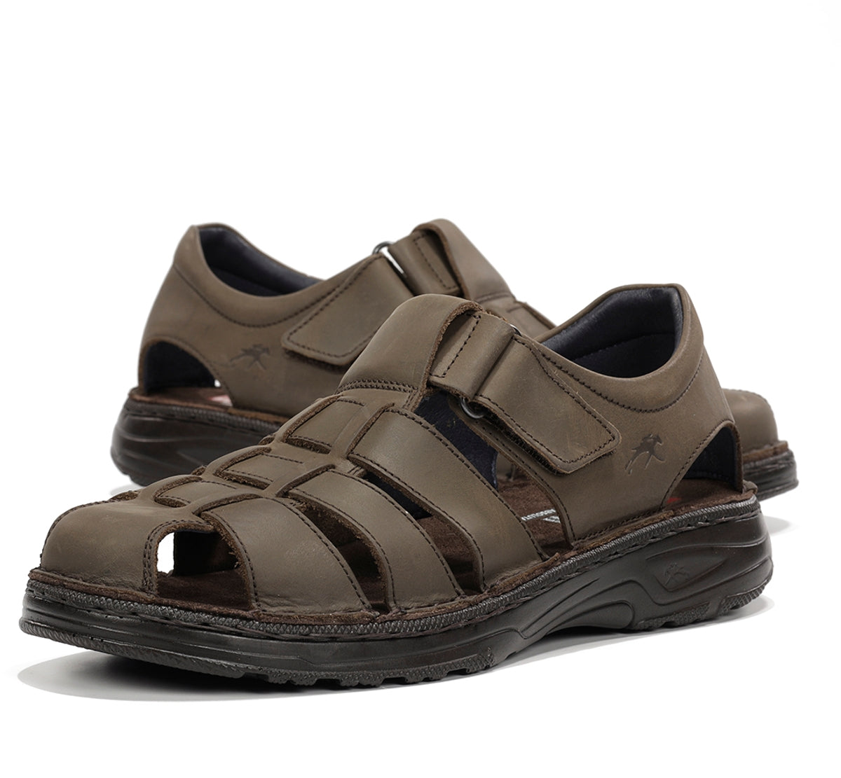 Fluchos Azores F2199 sandale verte homme velcro