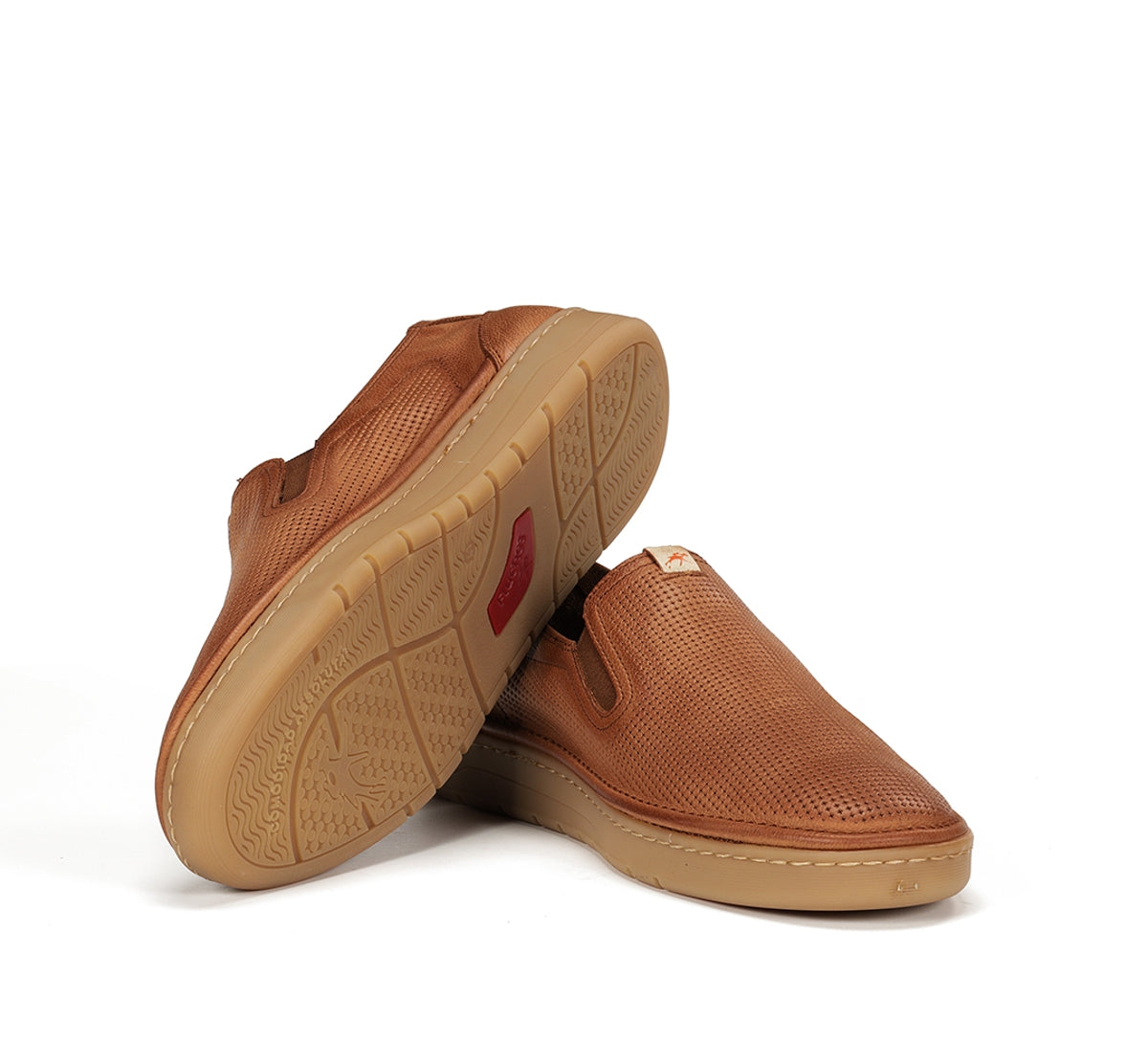 Fluchos Leo F1946 baskets slip on marron homme