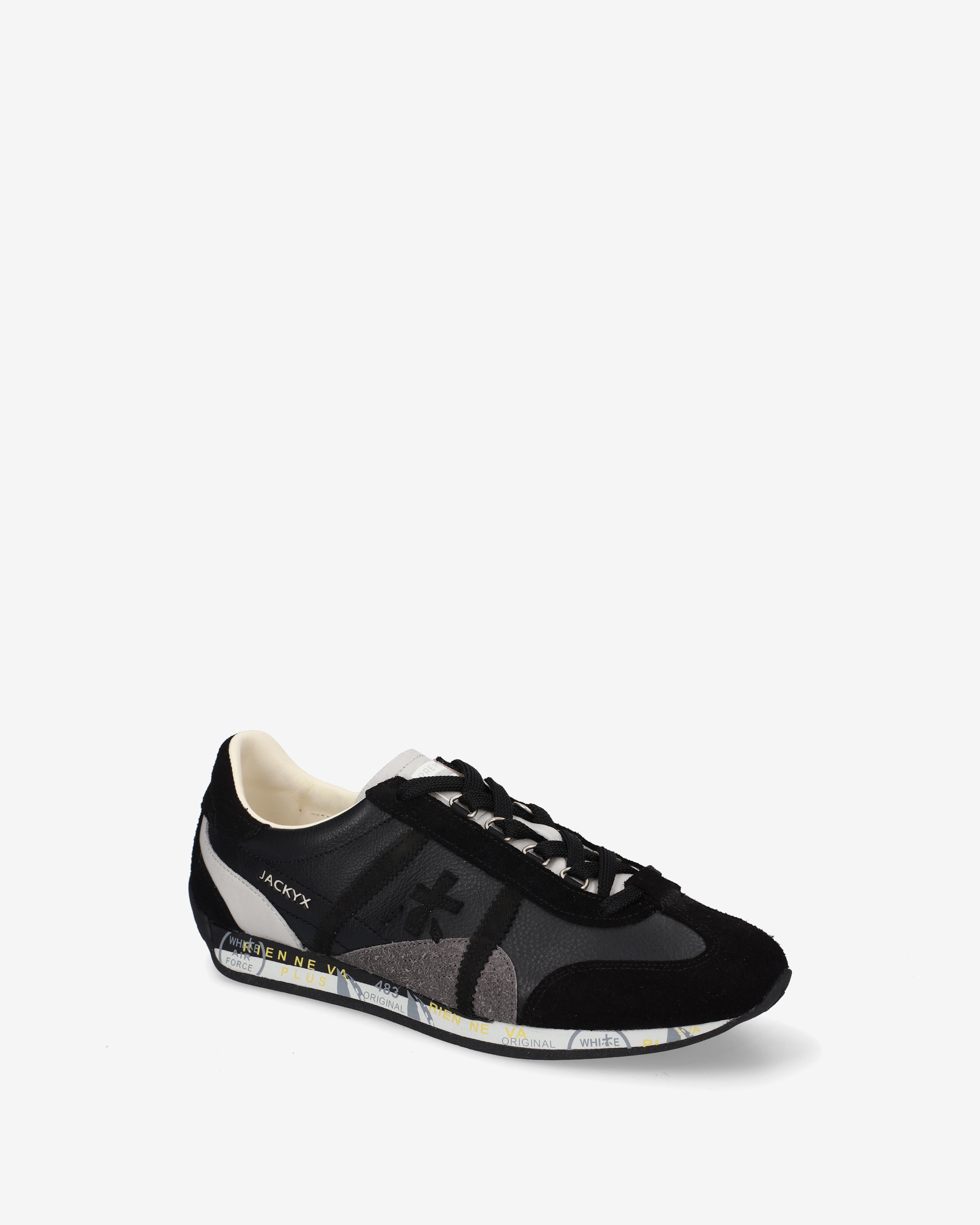 Premiata Jackyx 8224 baskets cuir running vintage