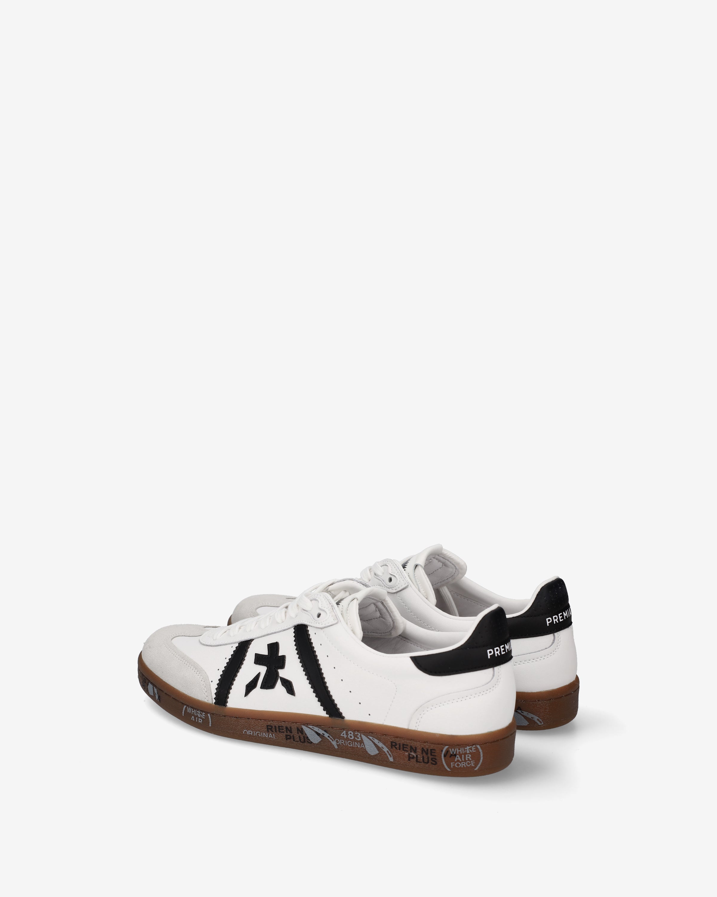 Premiata Bonnie 7861 sneakers cuir blanc homme