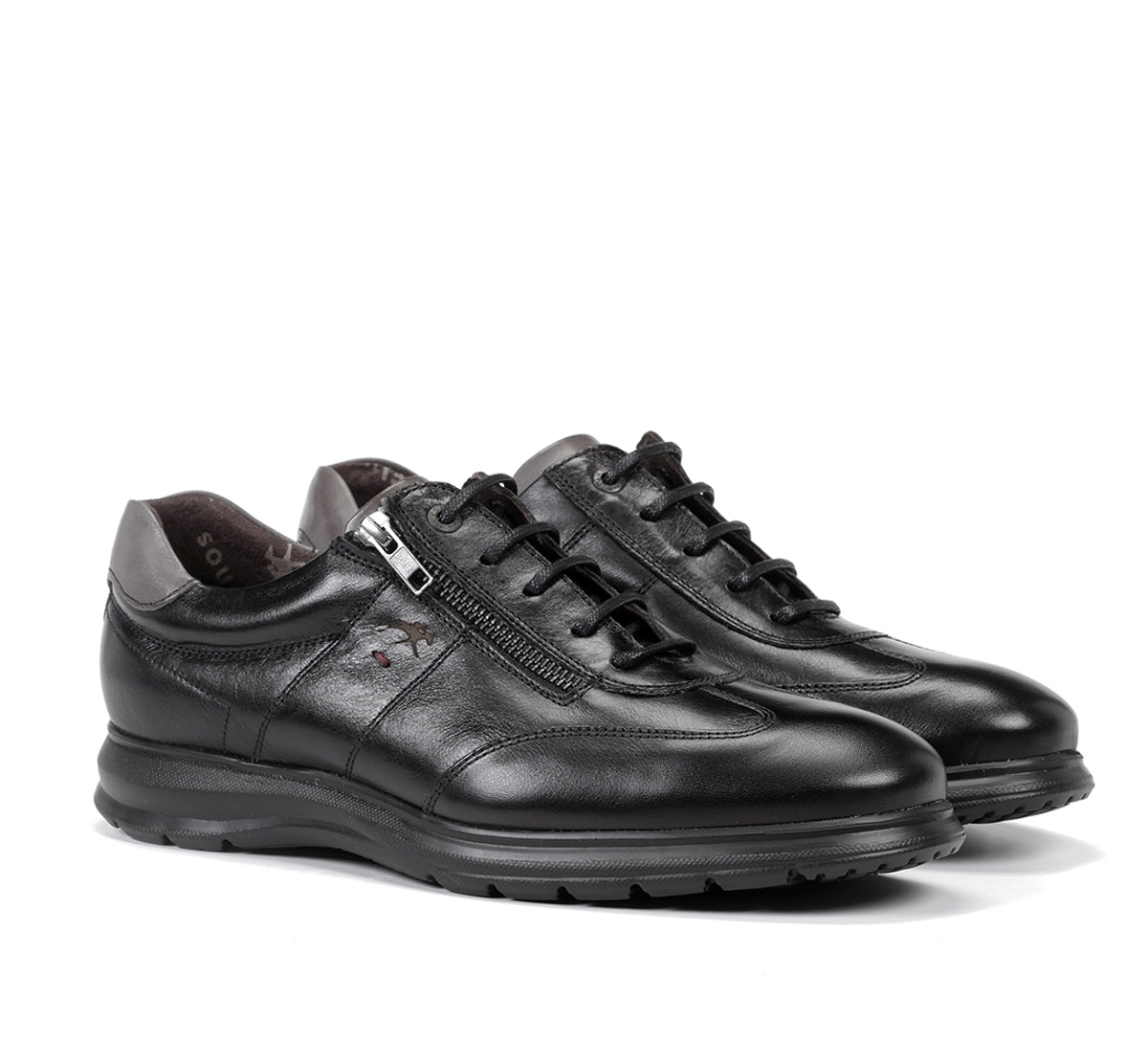 Fluchos Zeta F0606 chaussures noires homme classique