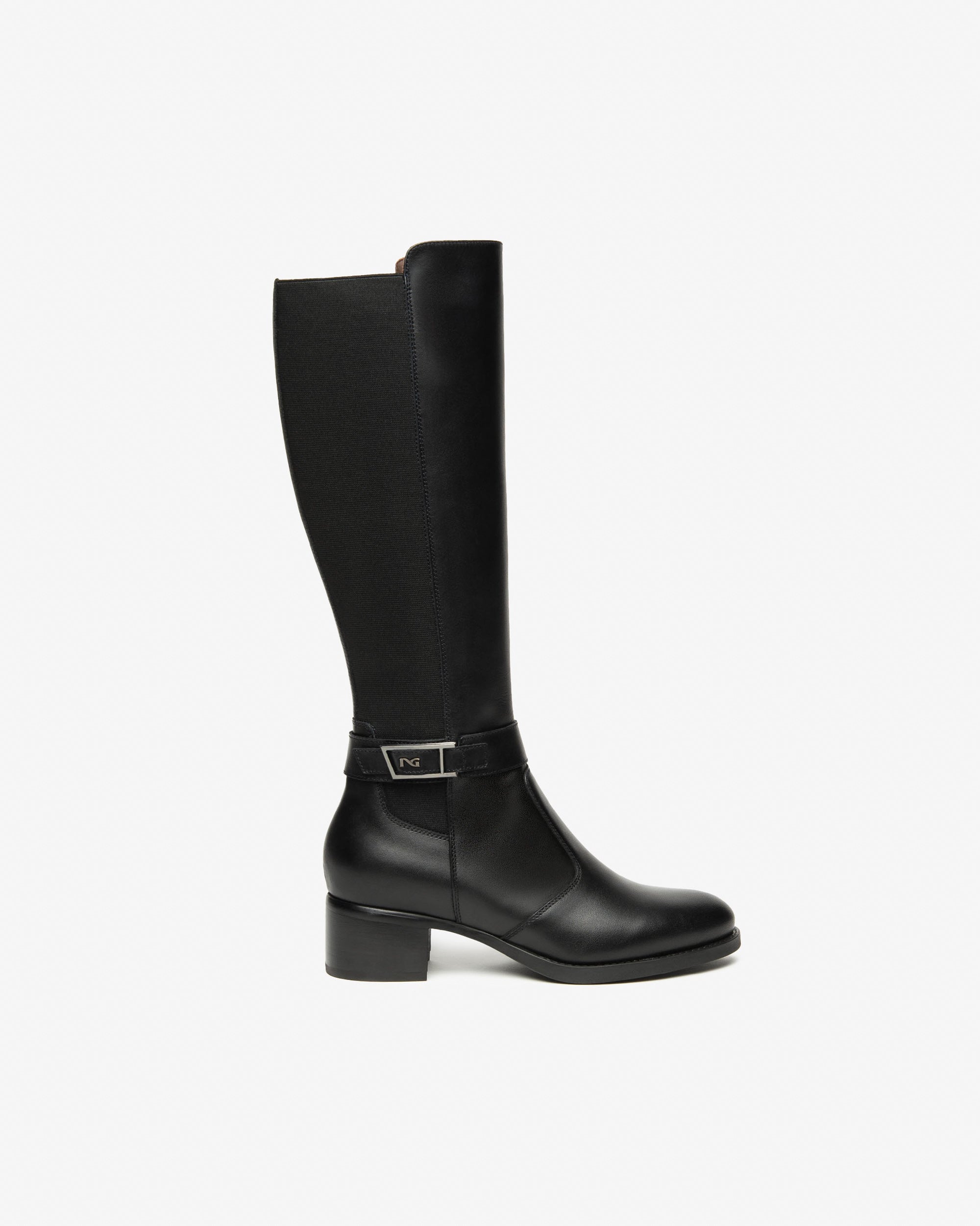 Nero Giardini Boots bottines cuir tissu memory