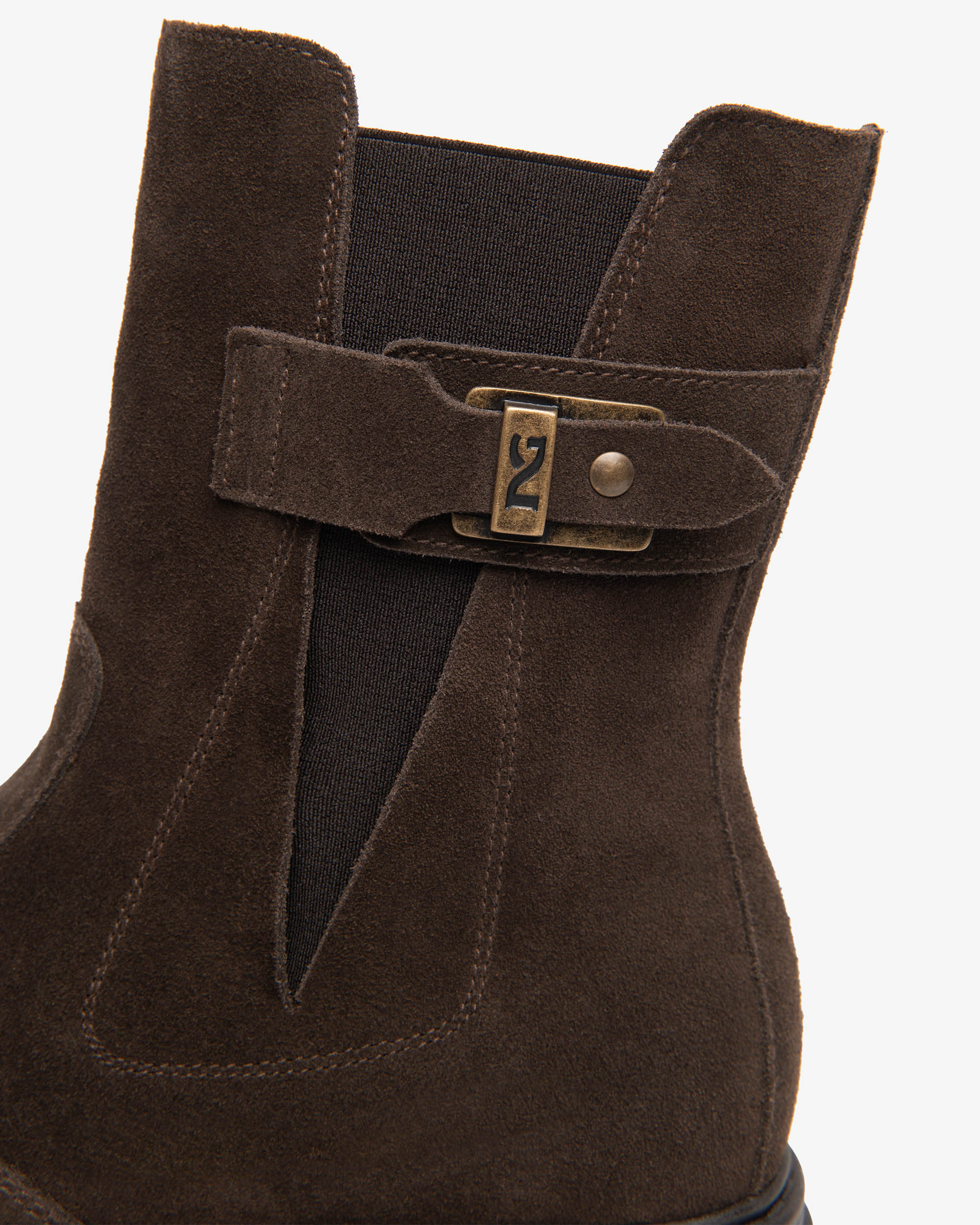 Nero Giardini Chelsea Boots bottines femme daim fourrées