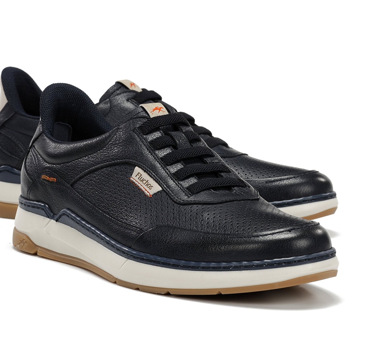 Fluchos Jeff F2358 basket bleu homme à lacets