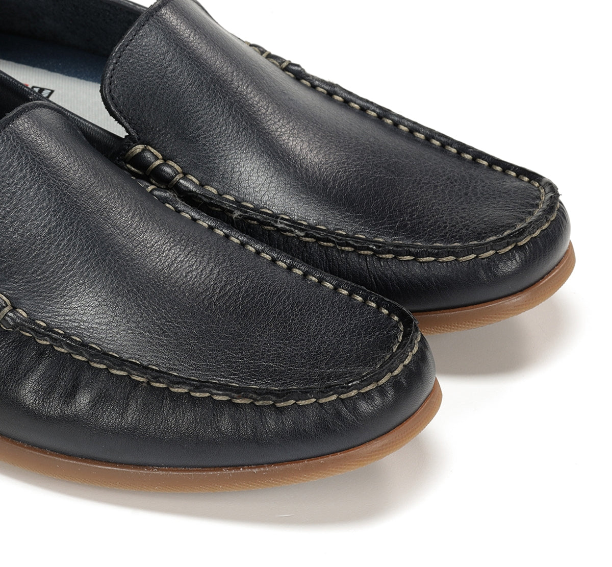 Fluchos Troy F1729 mocassin homme bleu léger polyvalent