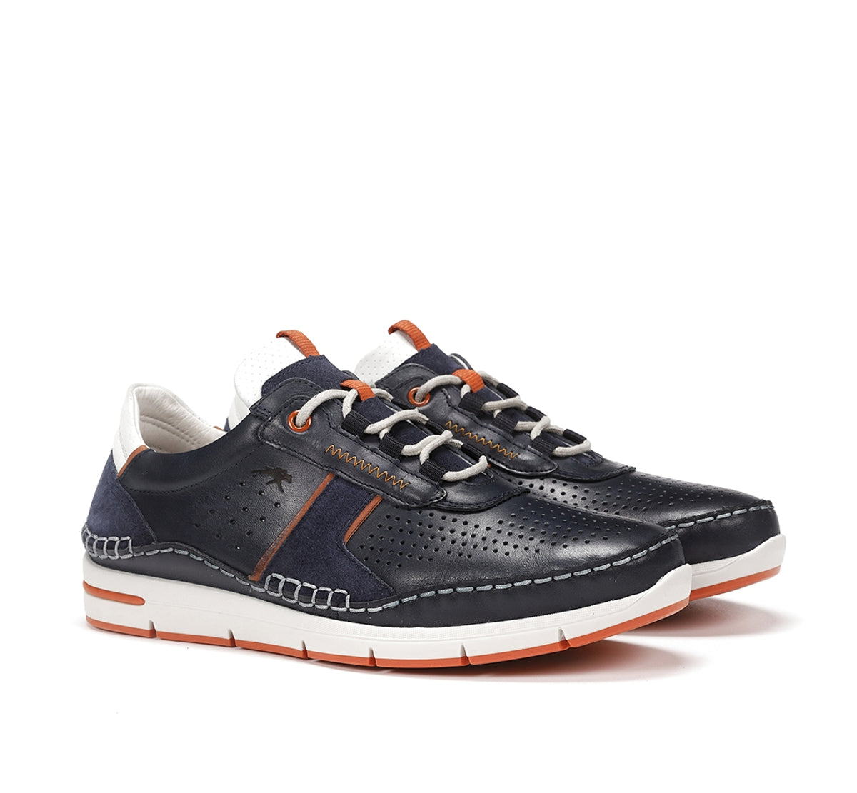 Fluchos Yannic F1442 baskets homme bleues lacets