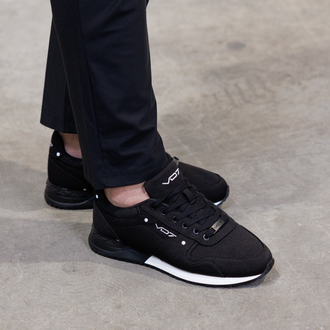 VO7 Milan 10 BLK Sneaker Noire Premium Urbaine