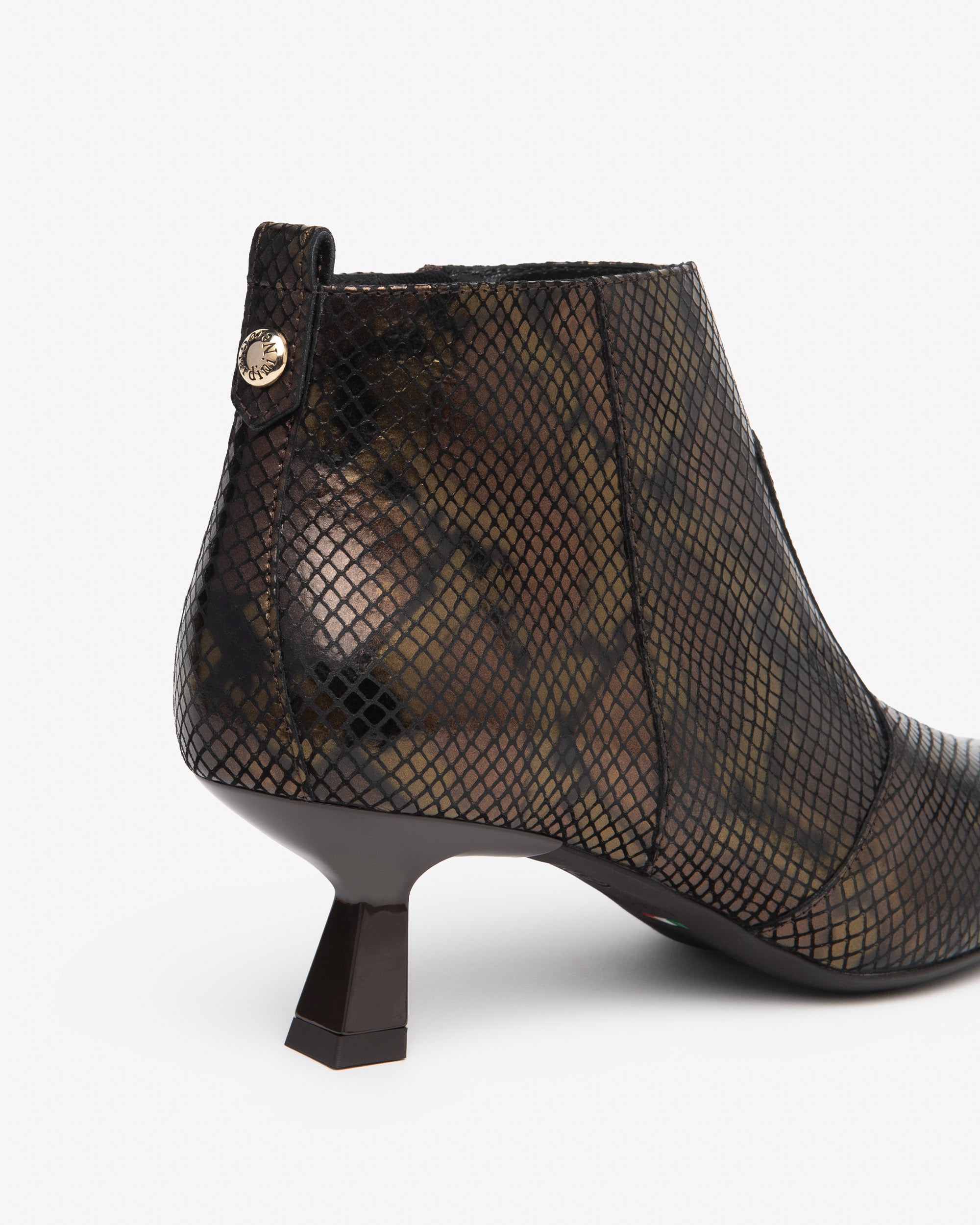 Nero Giardini Ankle Booties bottines cuir femme talon