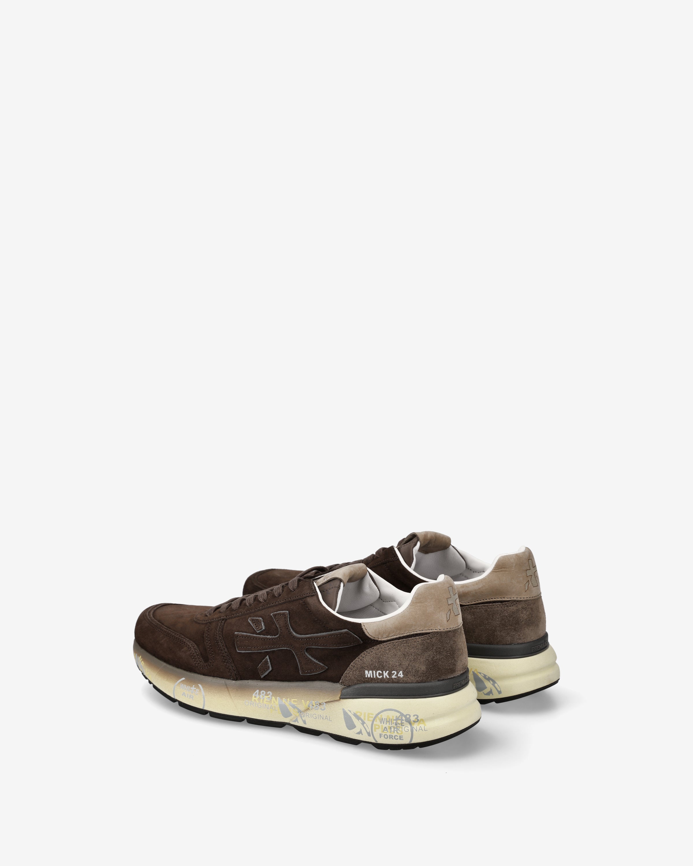 Premiata Mick 7898 baskets marron pointure 43 daim homme
