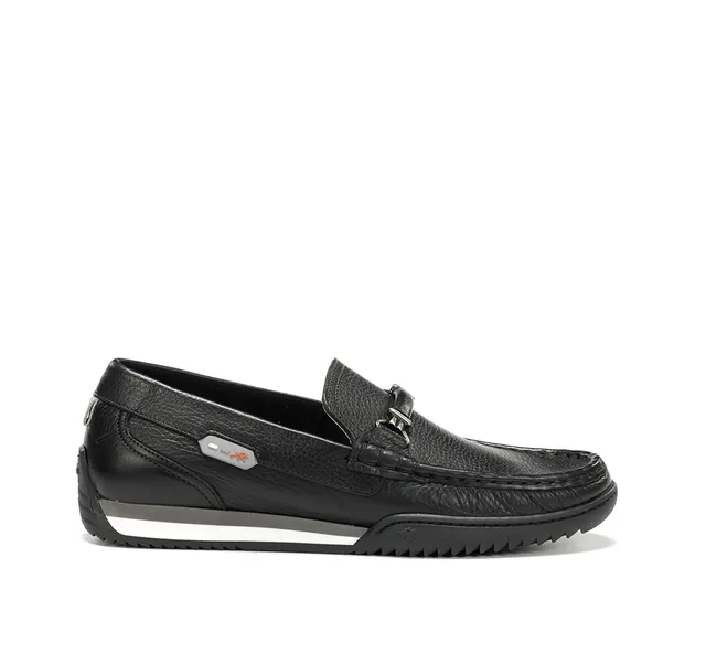 Fluchos Bruno F2433 mocassin homme noir cuir