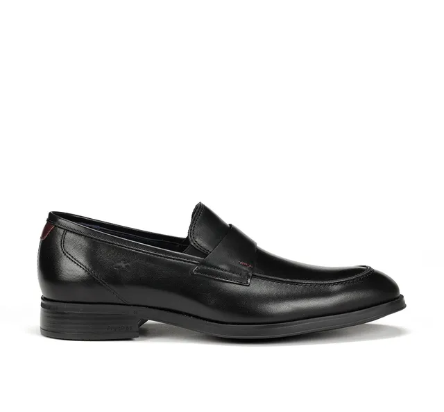 Fluchos Asgard F1890 mocassin noir homme cuir