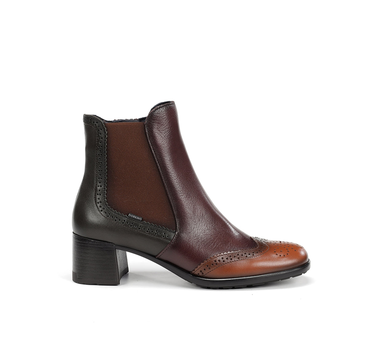 Dorking Ikia D9368 bottines marron femme